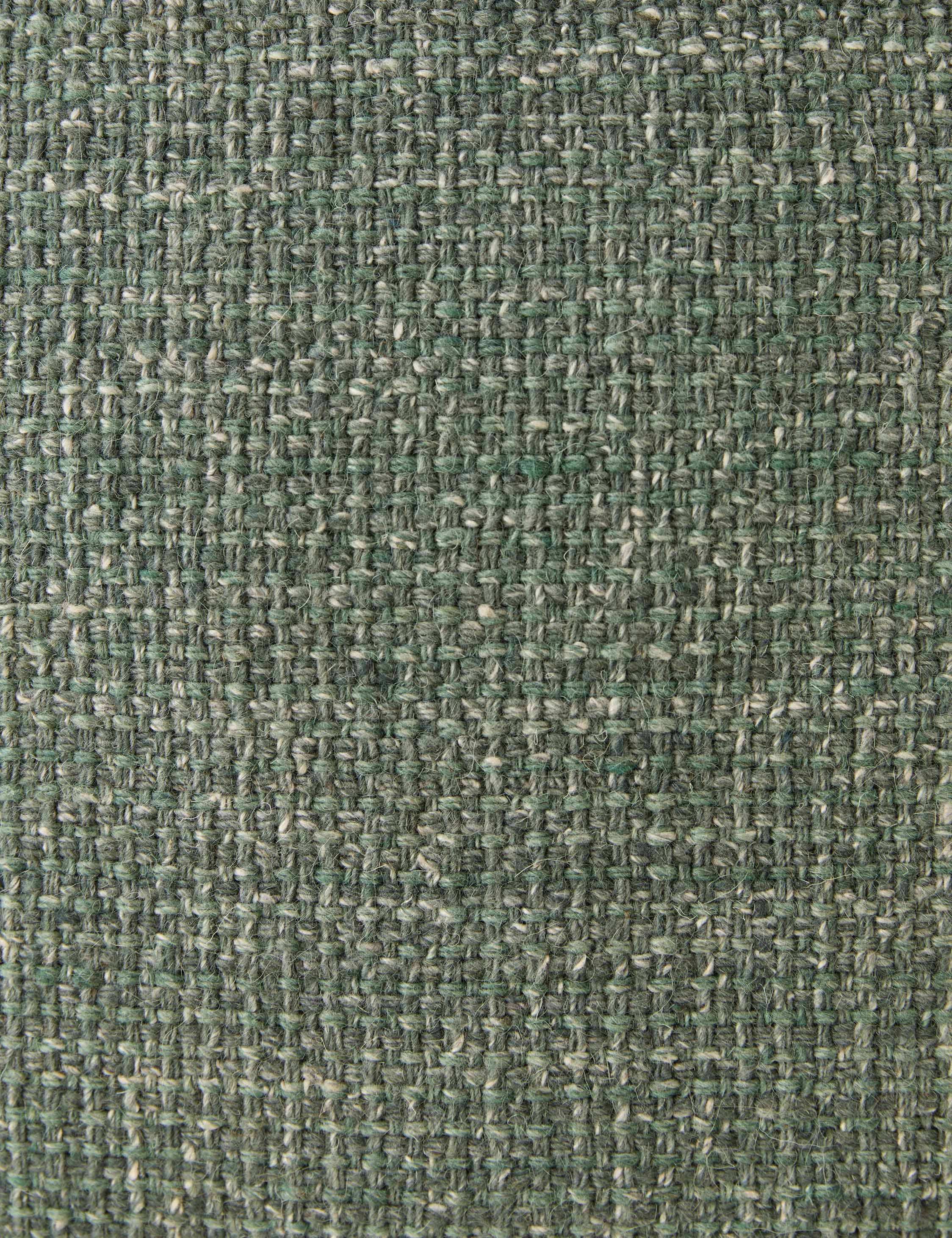 Close up of the material of the Enzi tactile tweed pillow by Aimee Song