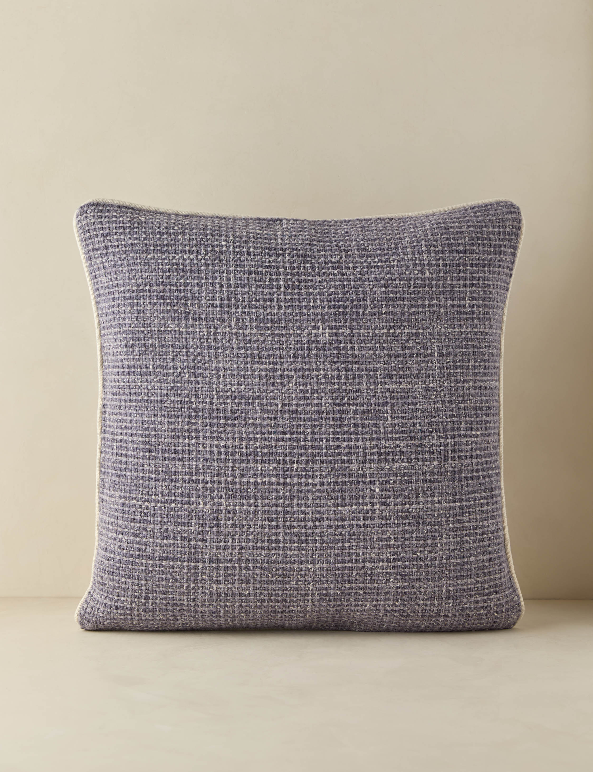 Enzi tactile tweed pillow by Aimee Song