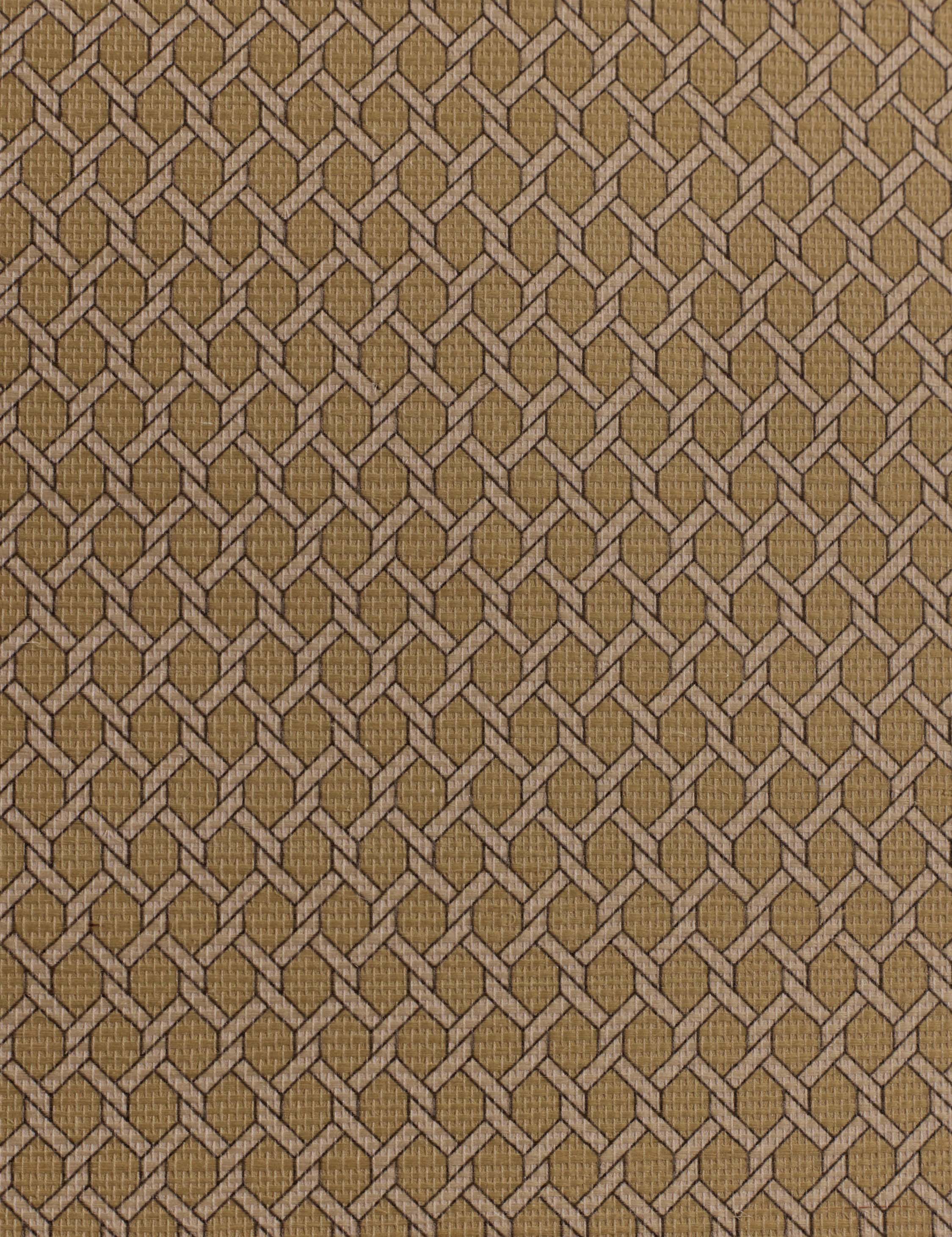 Close up of the Lansbury Grasscloth Wallpaper Mural by Jake Arnold