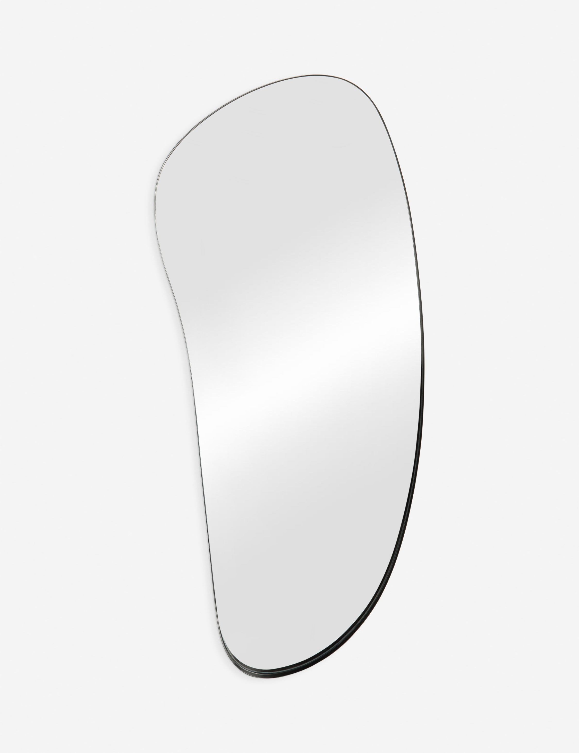Leganza slim frame organic silhouette full length mirror by Aimee Song