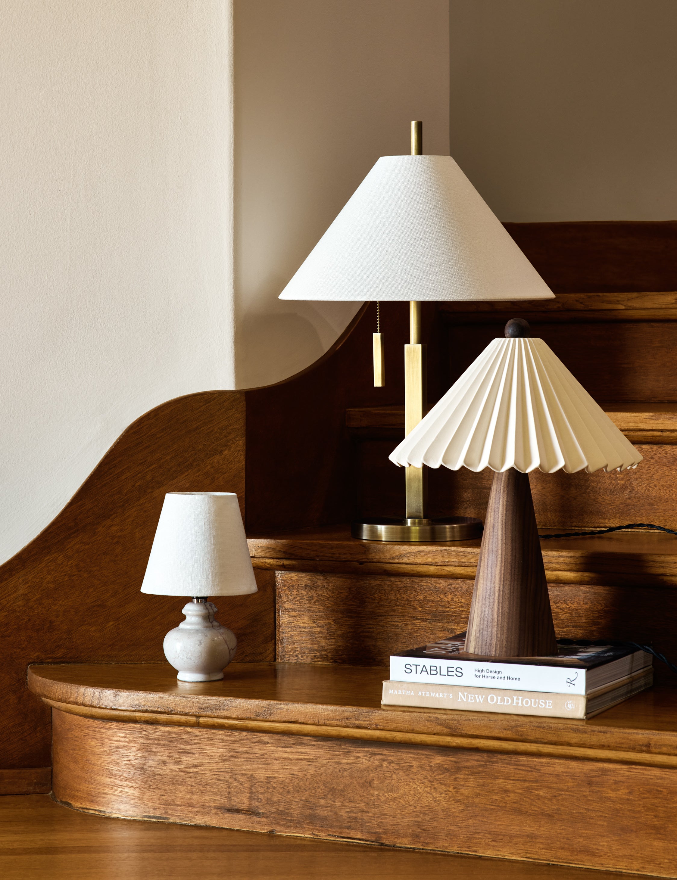 Benicio Mini Table Lamp : White