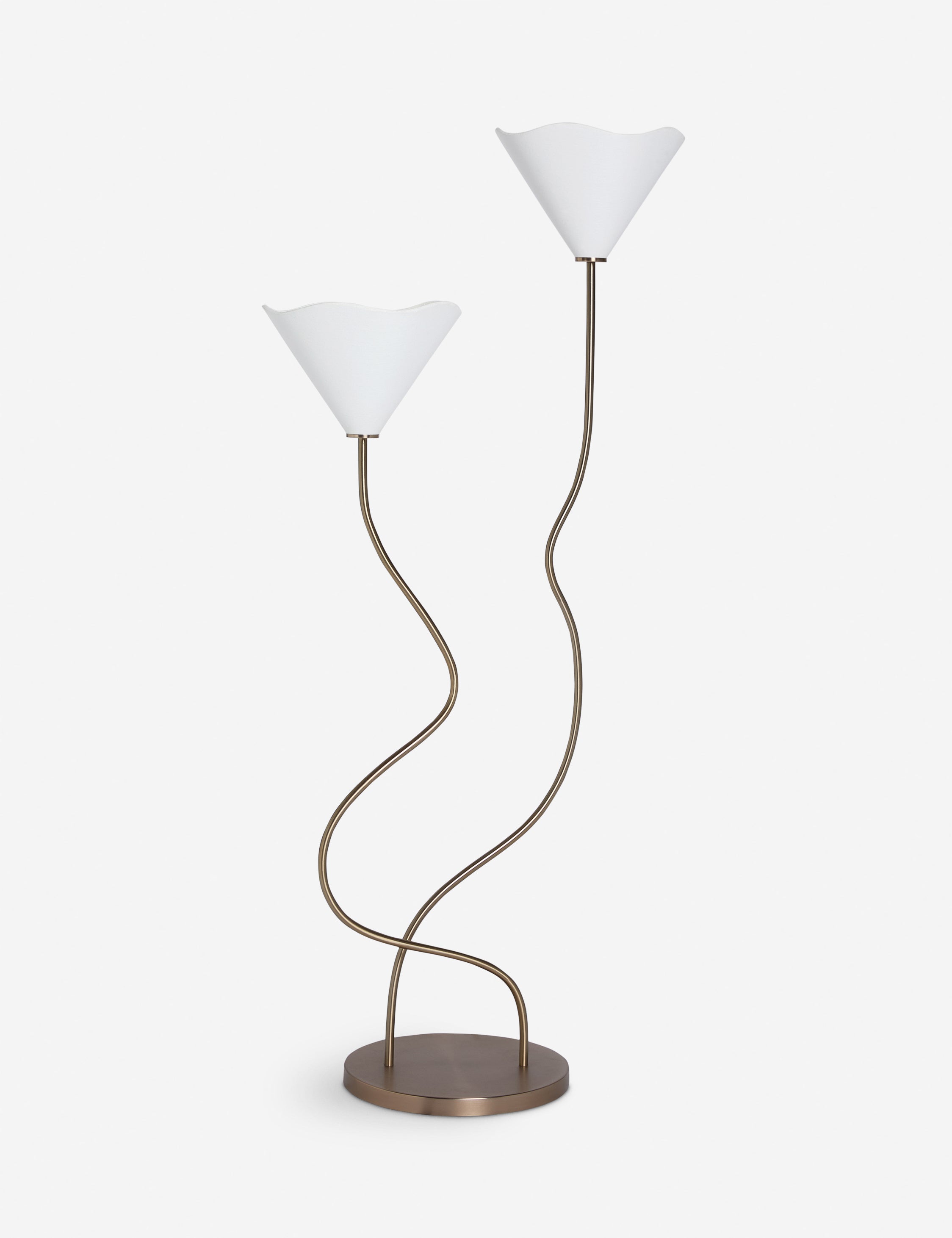 Loana dual stemmed floor lamp