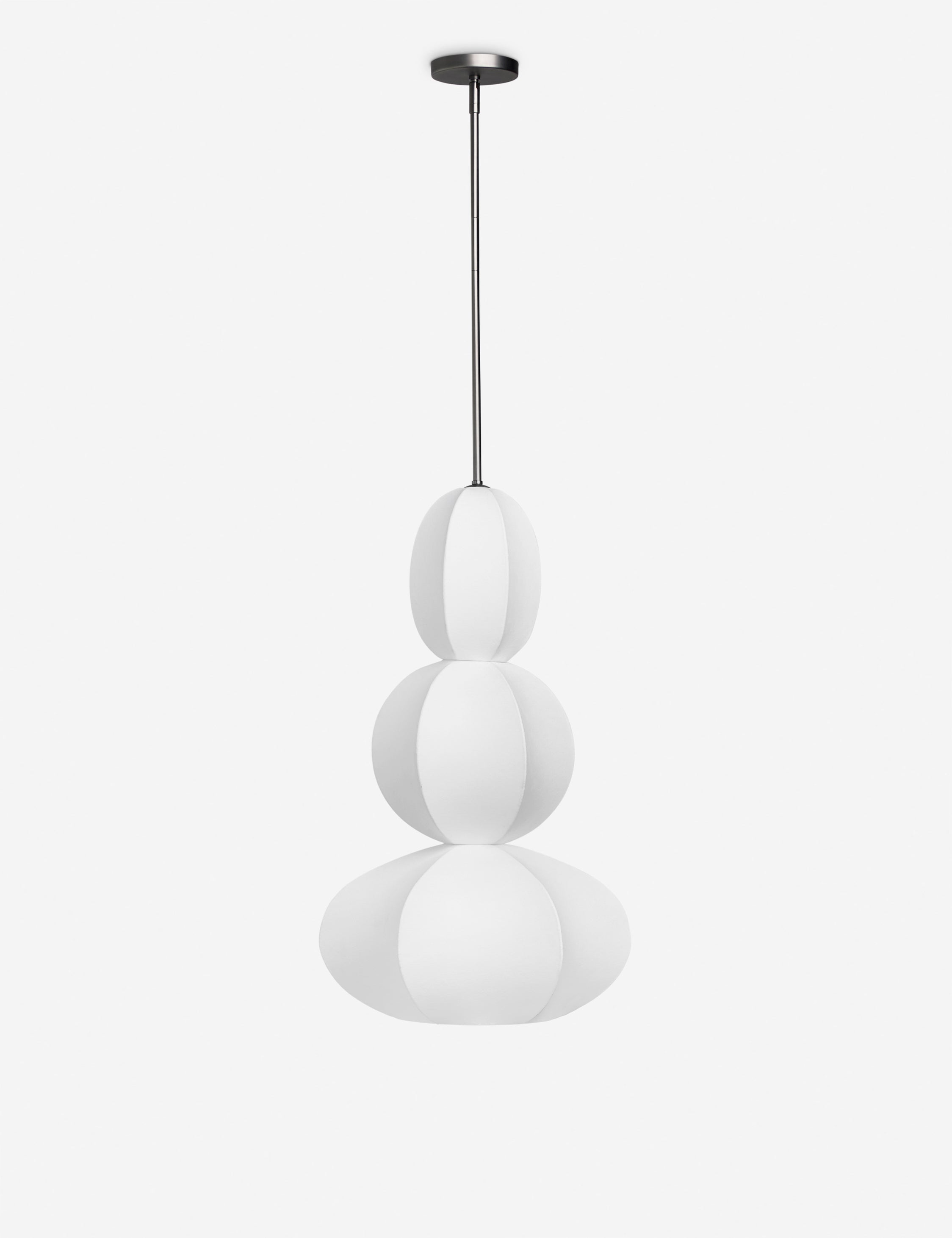 Luneth stacked lantern shade pendant light by Aimee Song