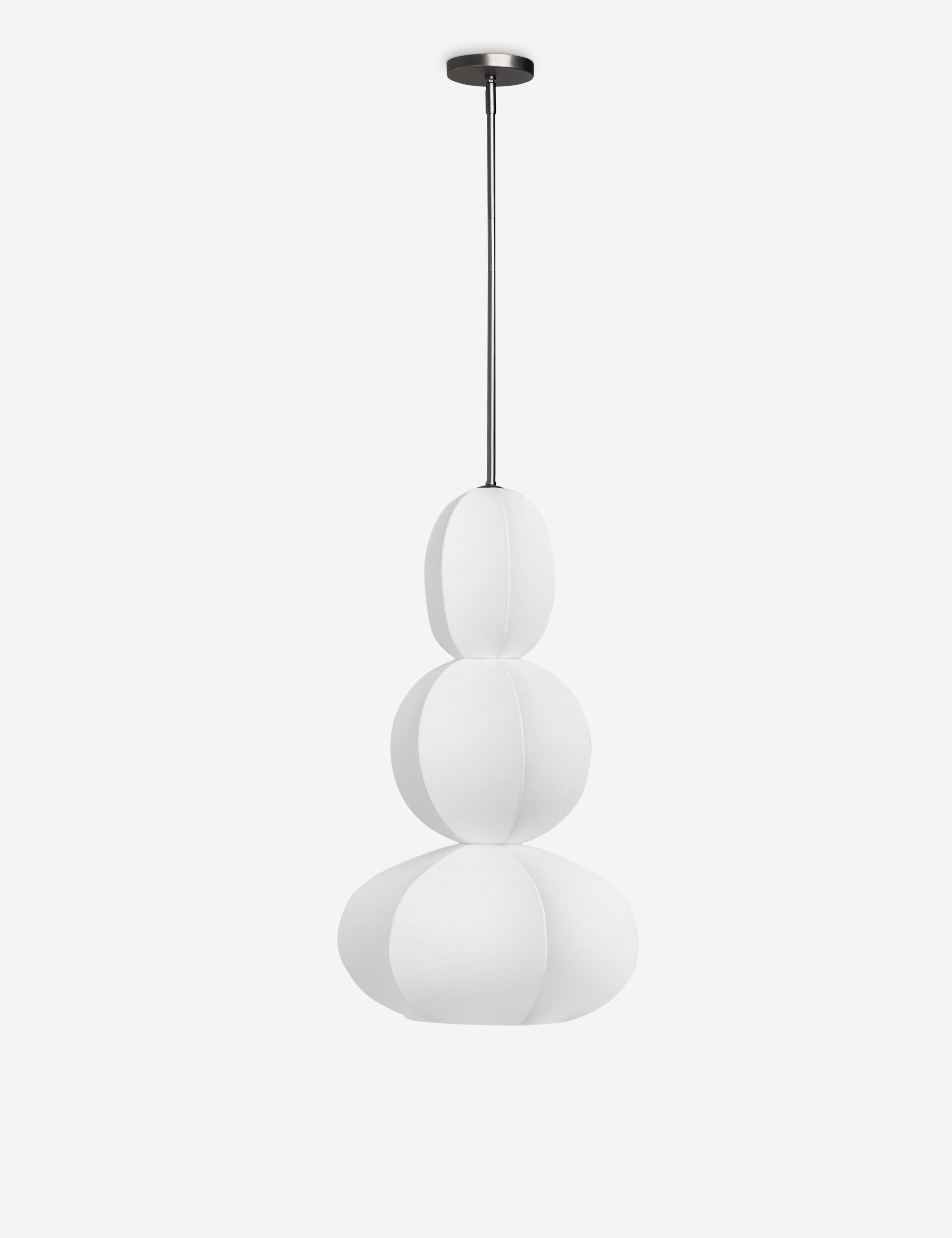 Luneth stacked lantern shade pendant light by Aimee Song