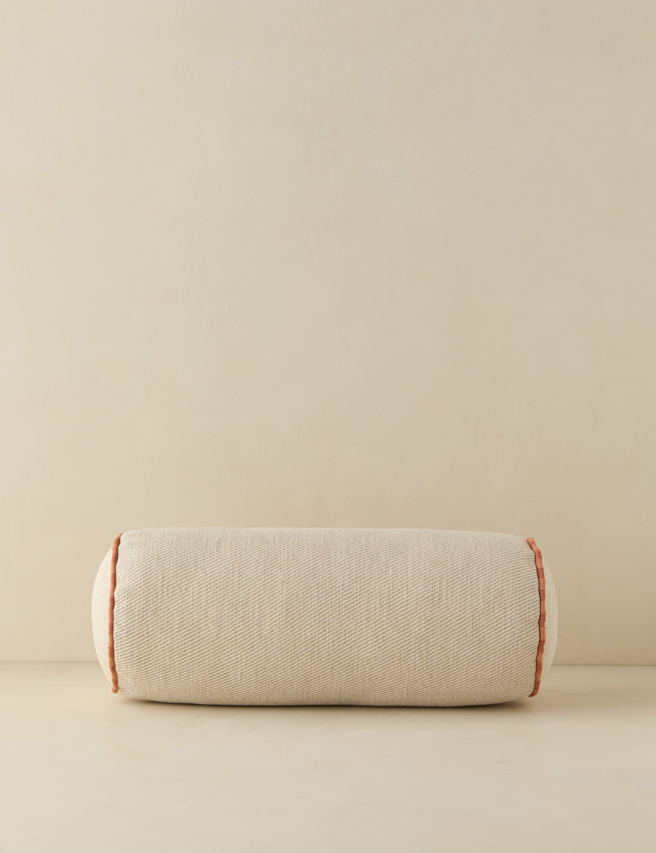 Merilee contrast piping striped bolster pillow by Aimee Song