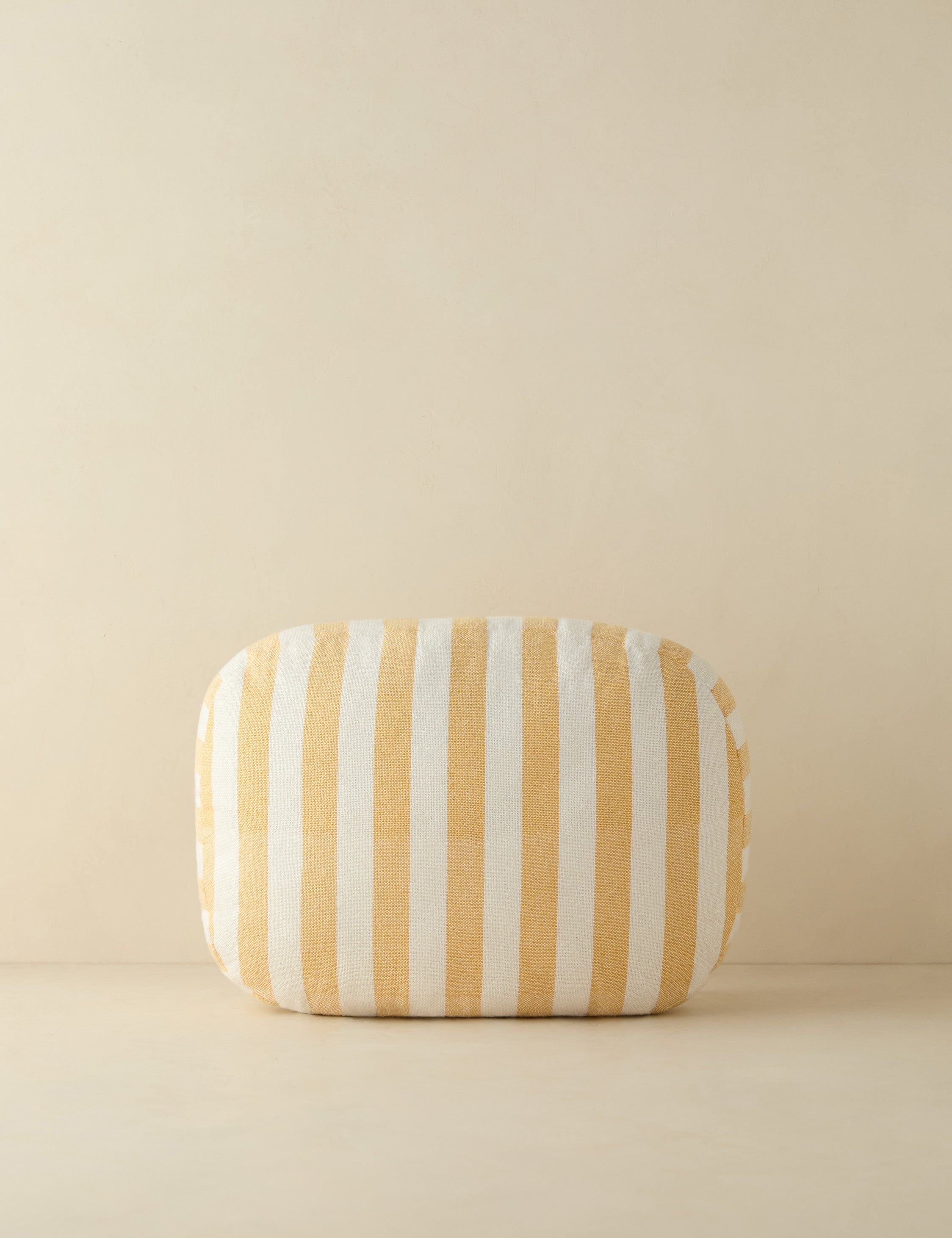 Sunday striped outdoor throw pillow