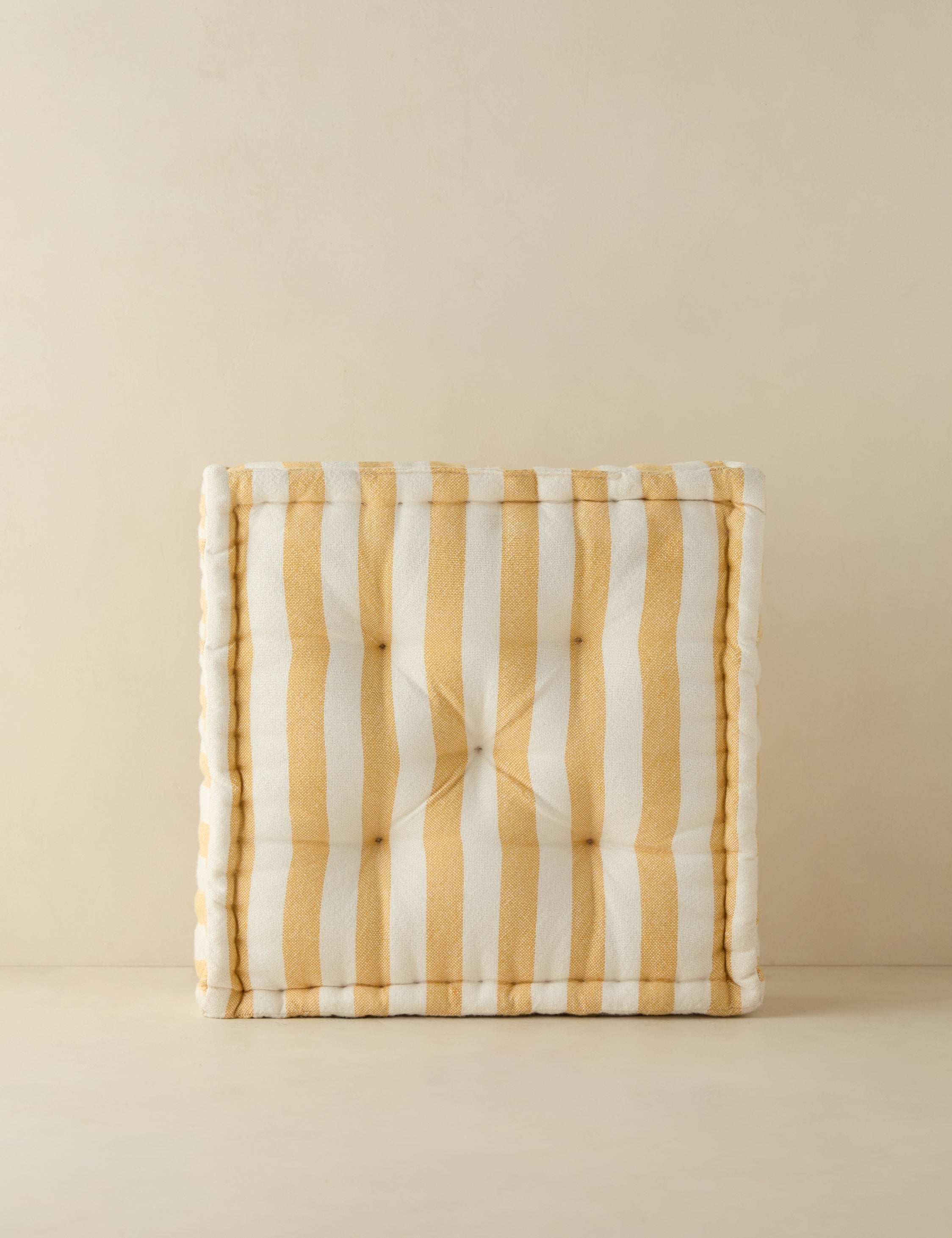 Sunday striped outdoor throw pillow