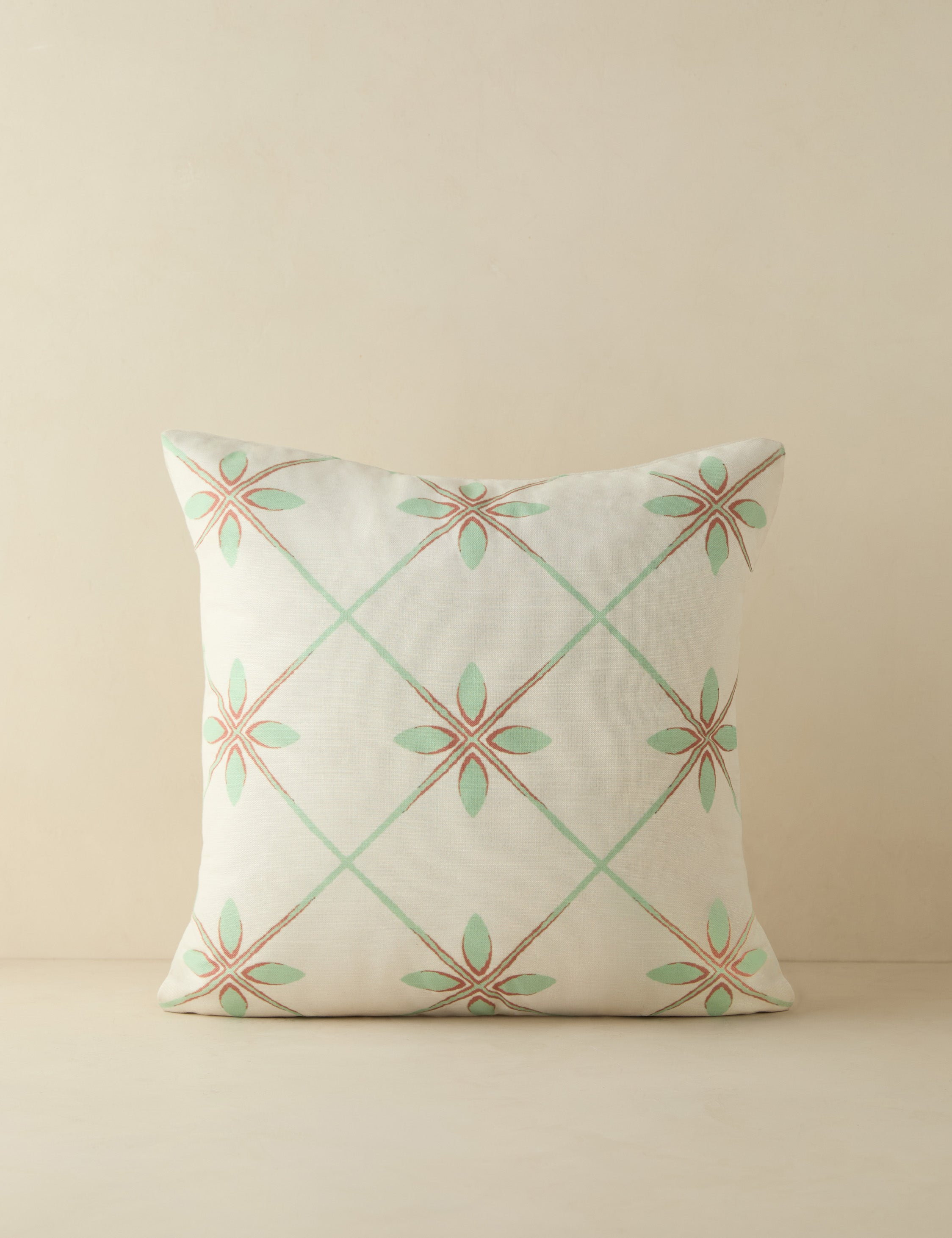 Swanson simple geometric pattern outdoor throw pillow