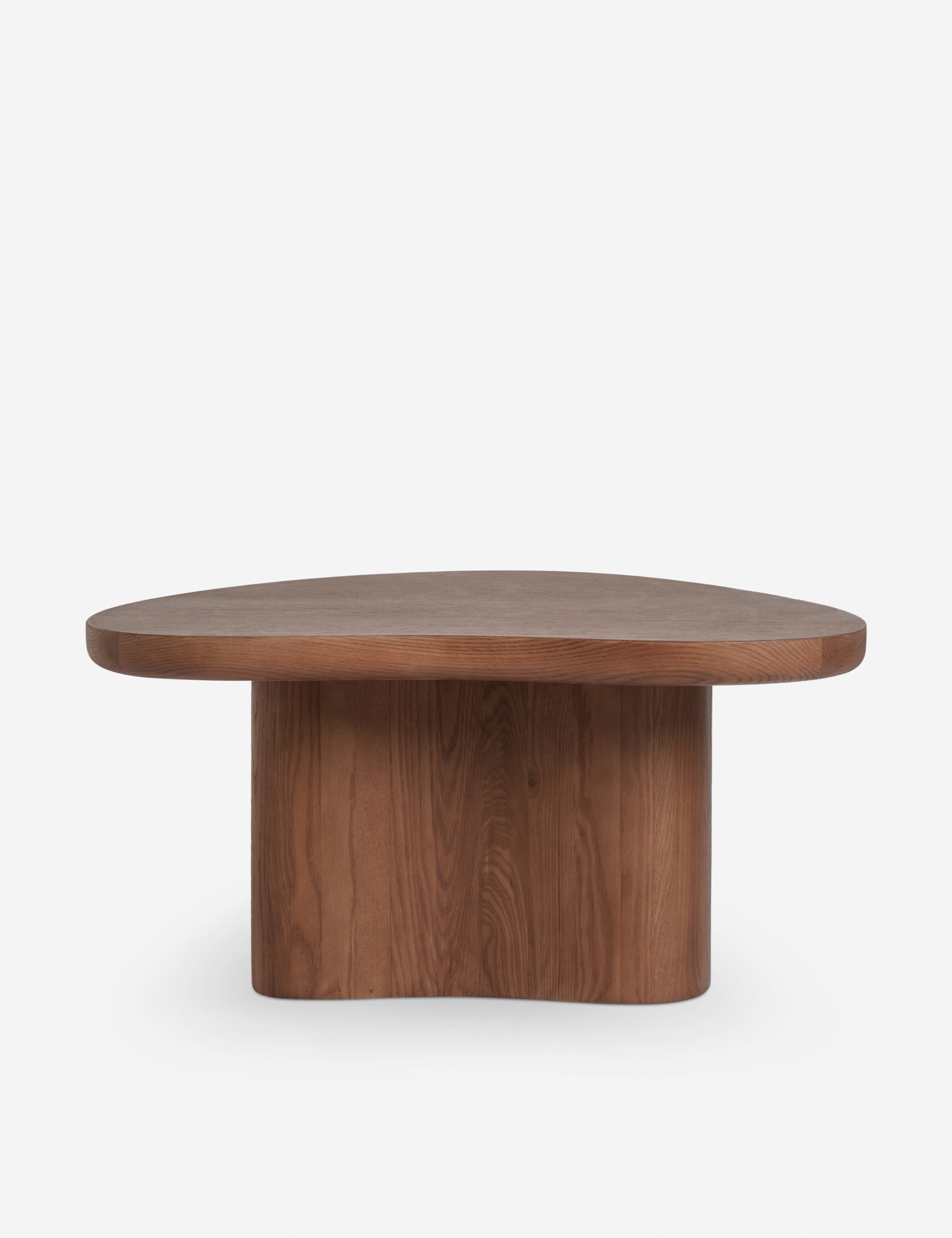 Torino sculptural dark brown nesting coffee table by Aimee Song