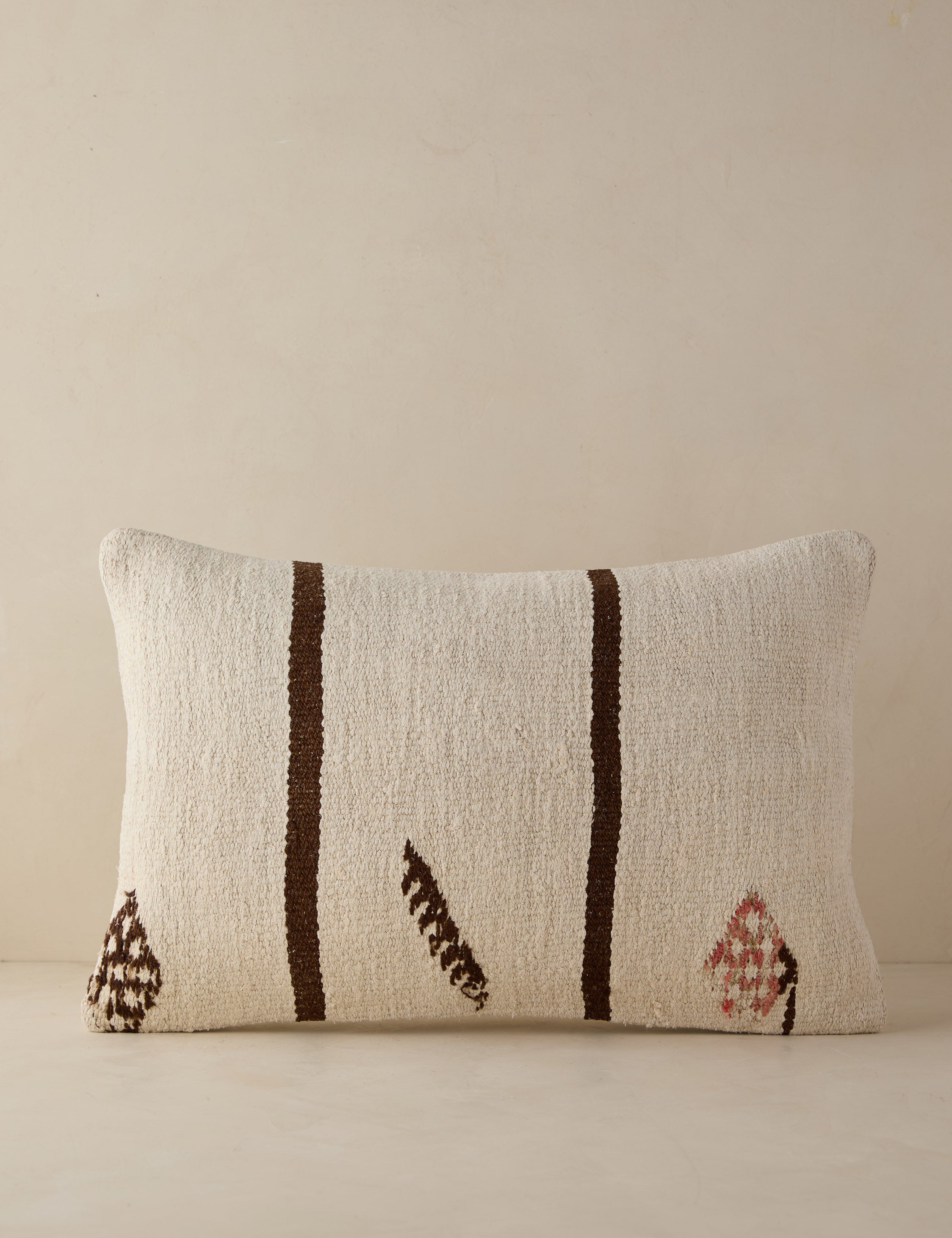 Vintage Lumbar Pillow No. 100, 16