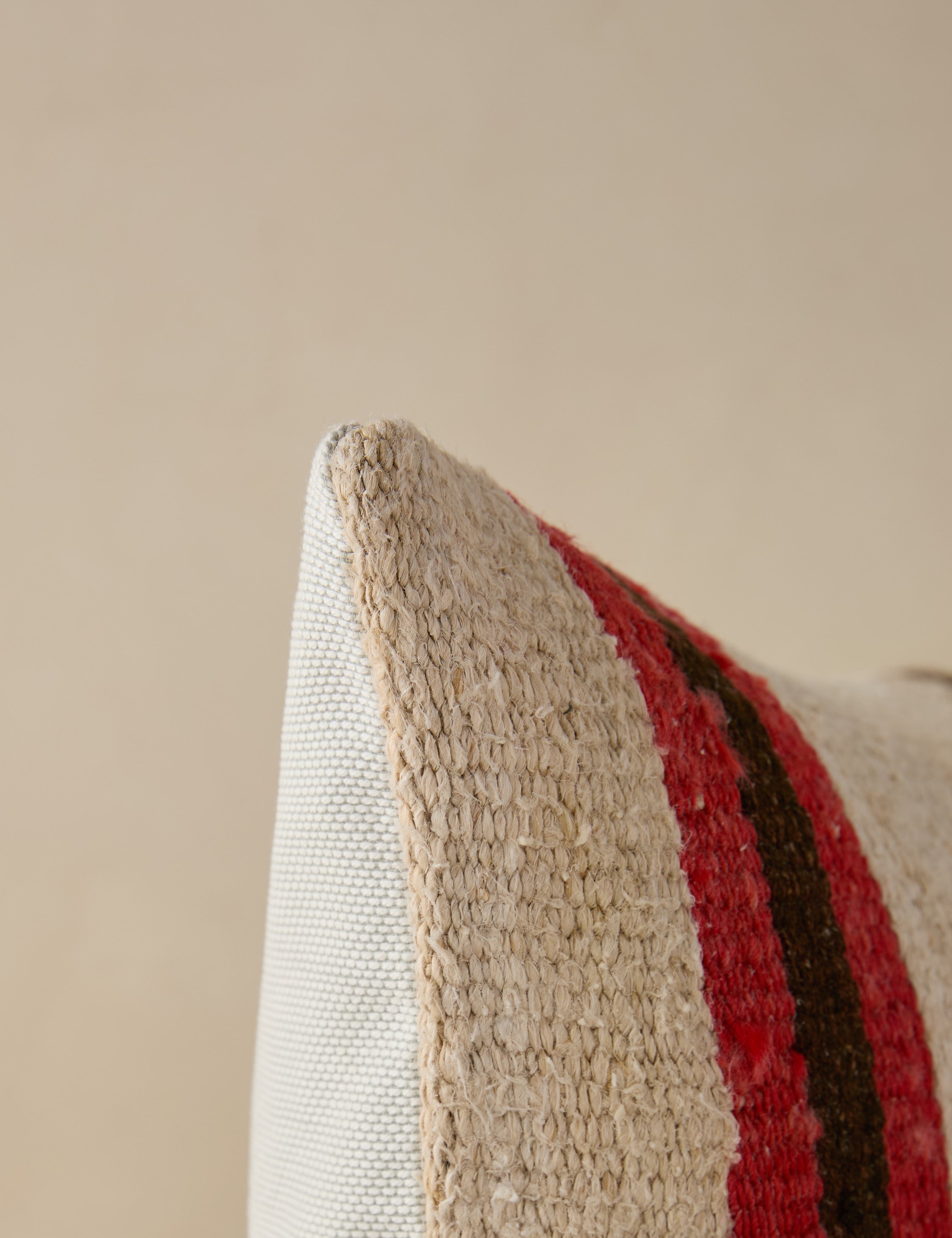 Vintage Lumbar Pillow No. 91, 16