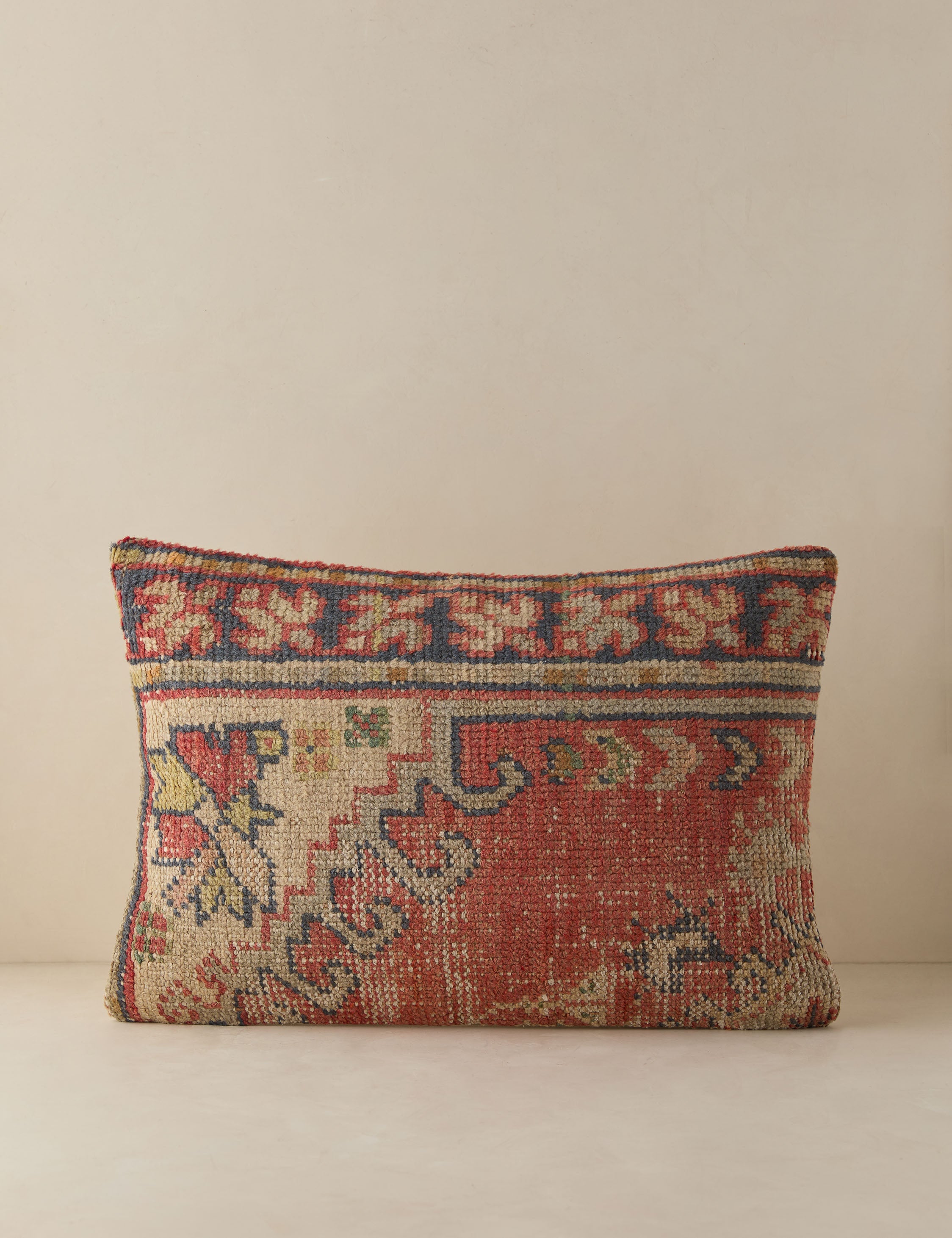 Vintage Lumbar Pillow No. 169, 16