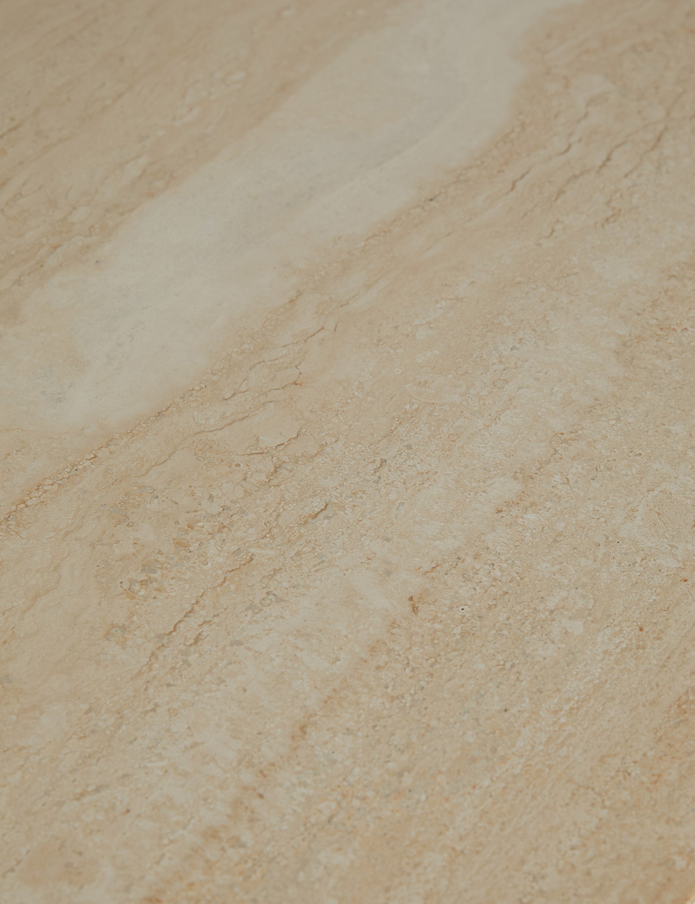 Close up of the Rayner carved linear detailing oak six drawer dresser.