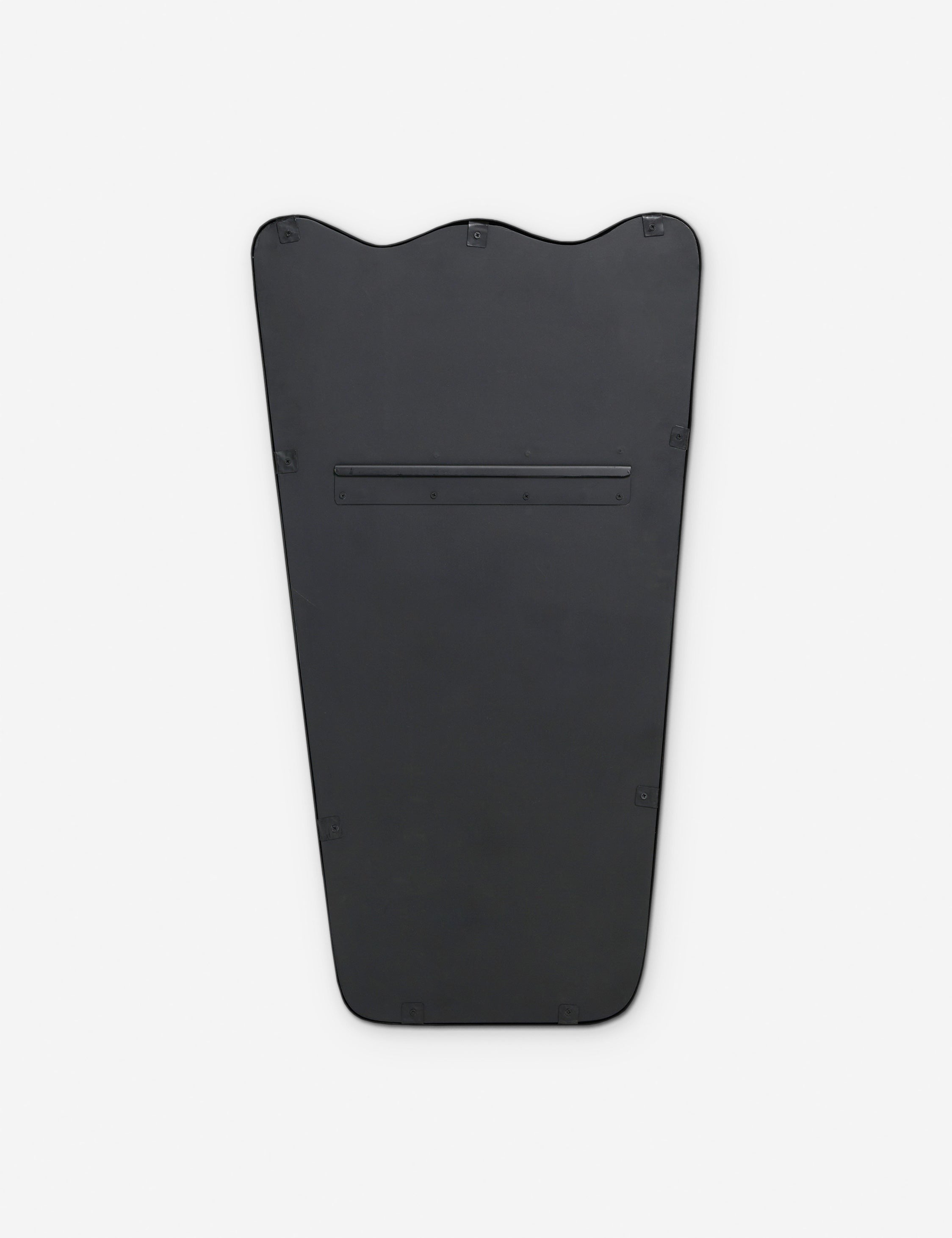 Back of the Rook charcoal gray mirror