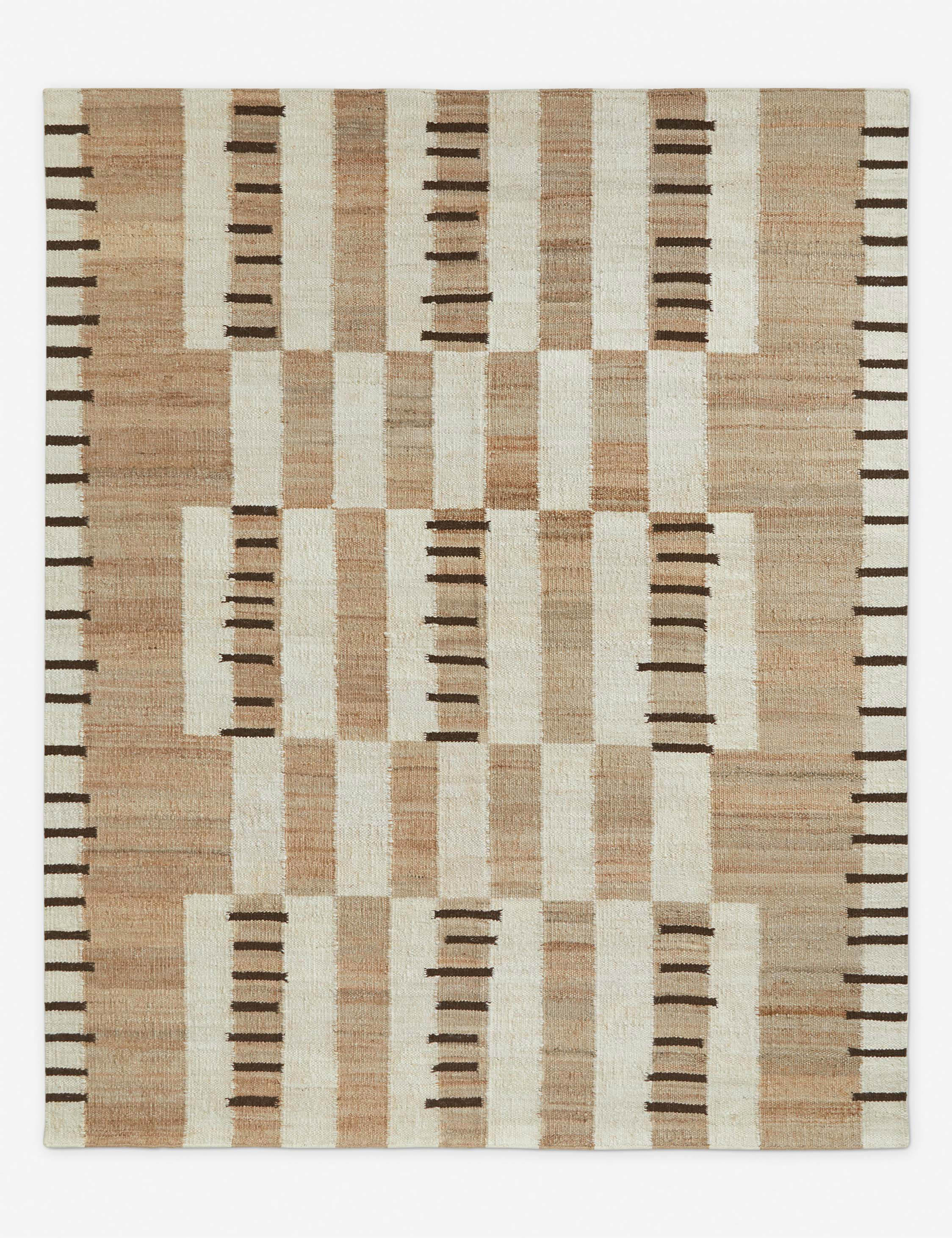 Tempo Flatweave Jute Rug by Elan Byrd.