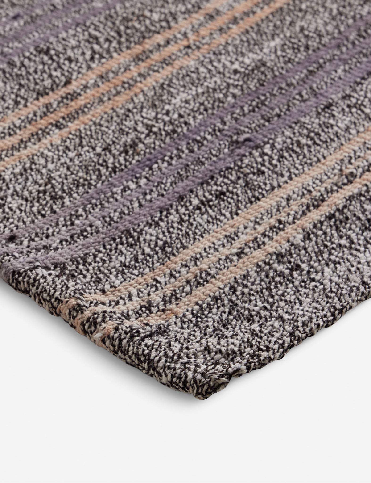 Vintage Kilim Flatweave Wool Rug No. 44, 3' x 8'11