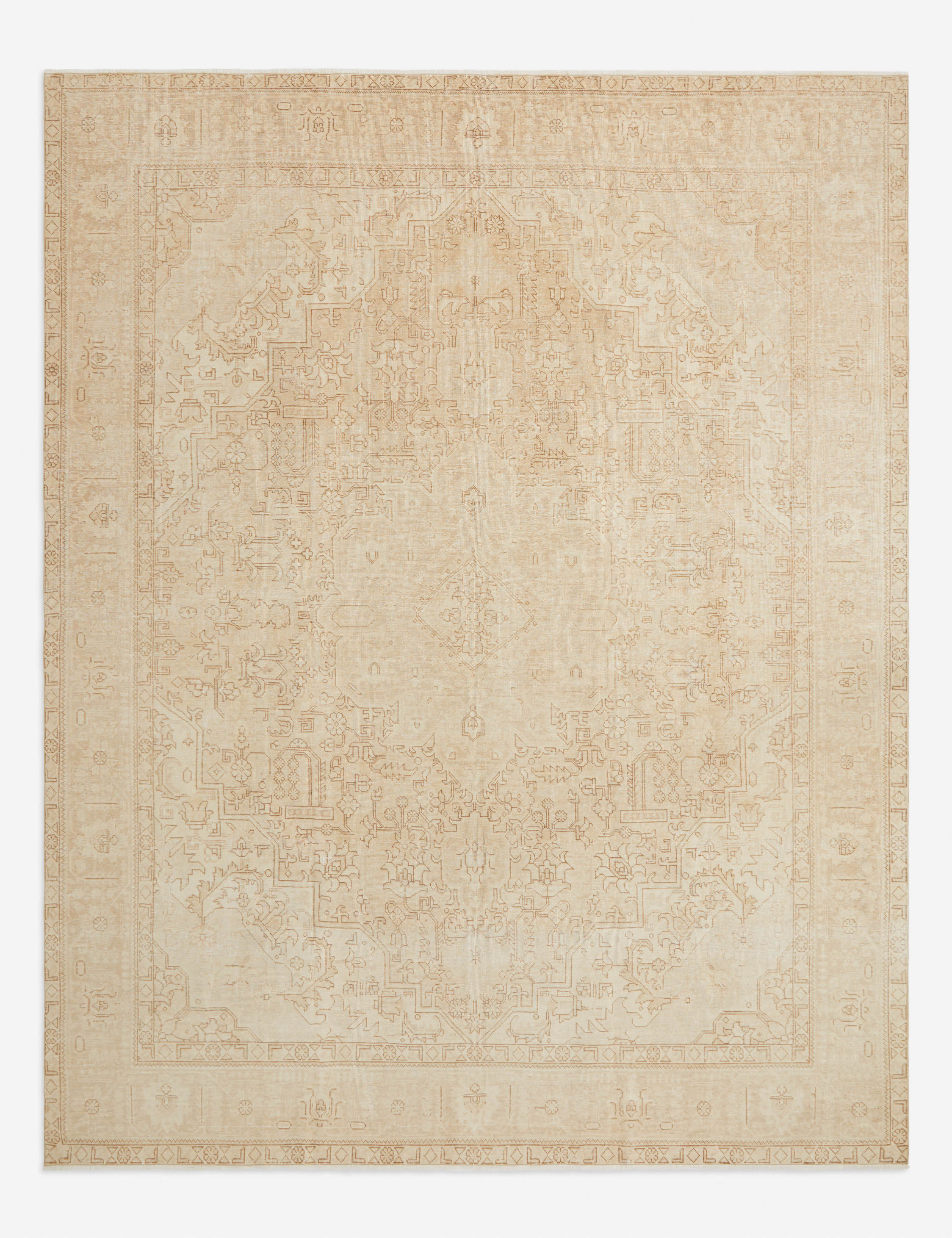 Vintage Turkish Hand-Knotted Wool Rug No. 264, 9'9