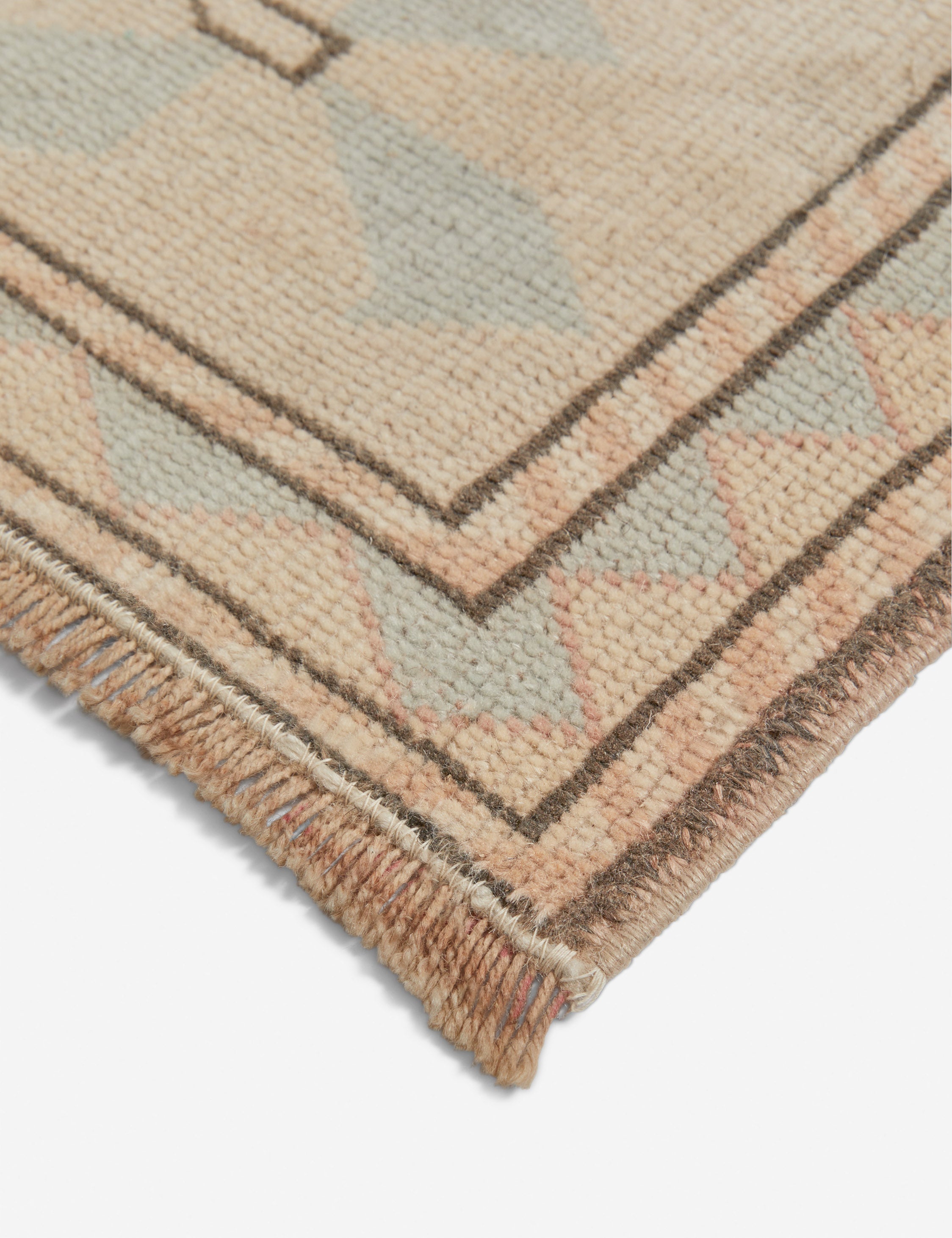 Vintage Turkish Hand-Knotted Wool Rug No. 275, 8'10
