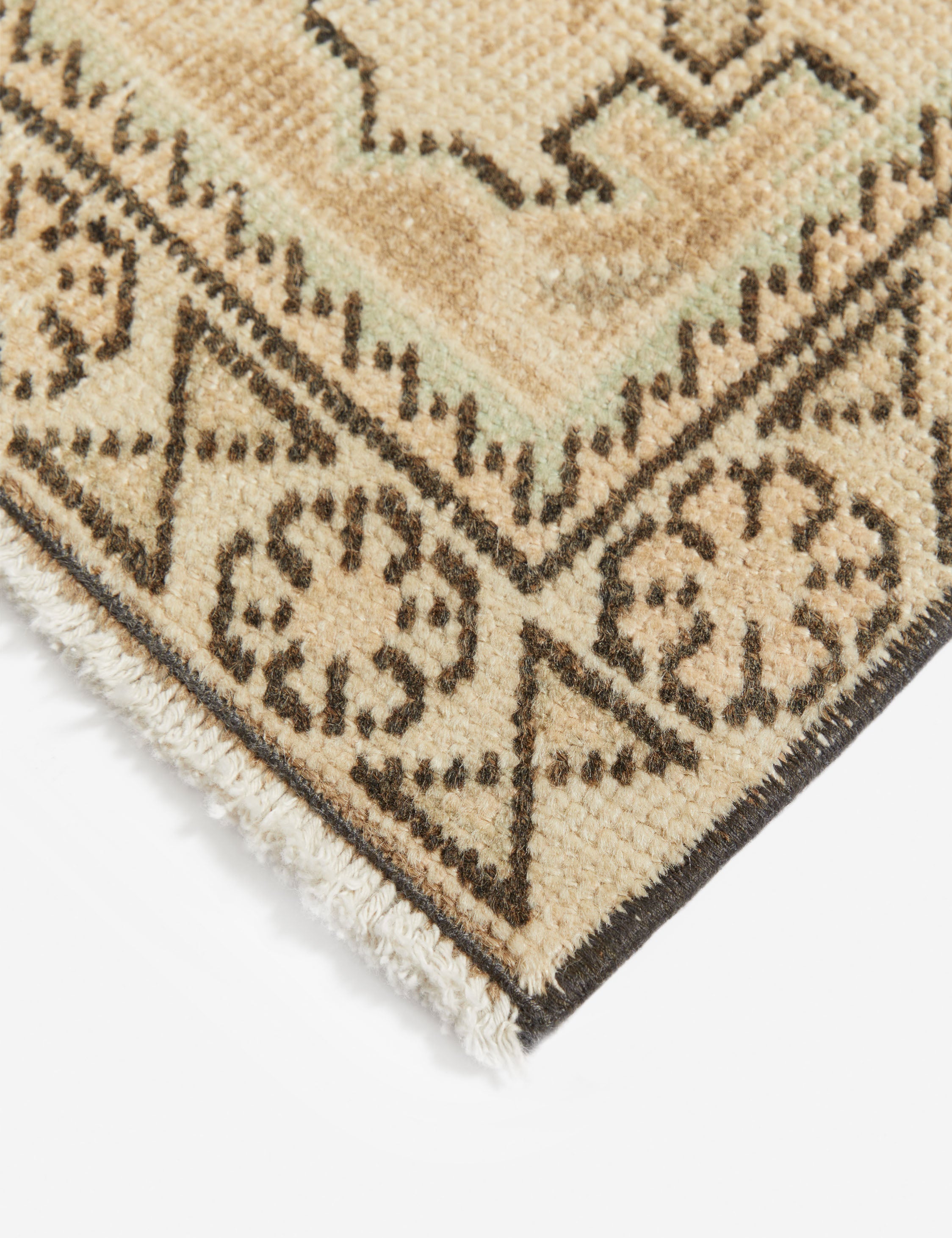 Vintage Turkish Hand-Knotted Wool Rug No. 285, 9'8