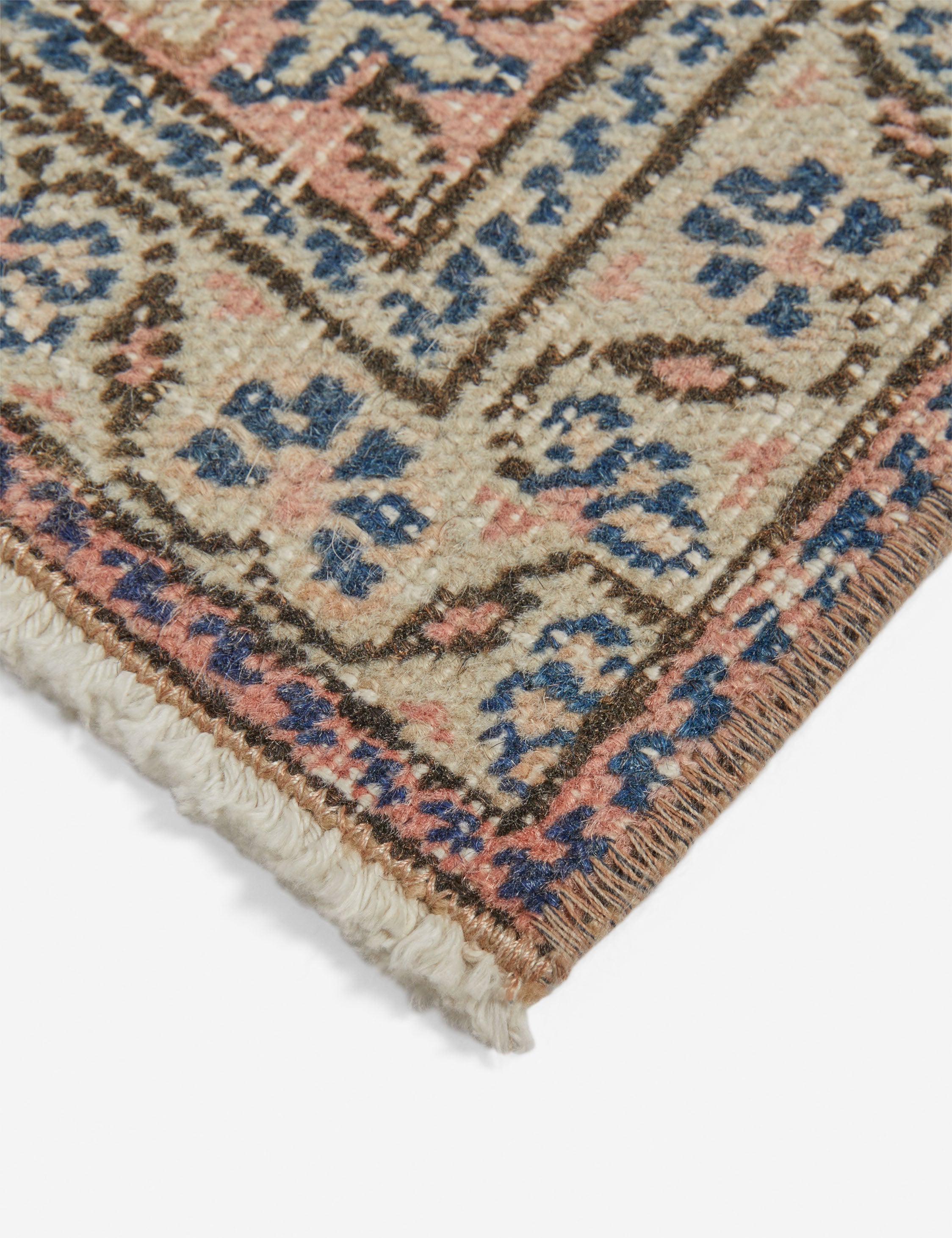 Vintage Turkish Hand-Knotted Wool Rug No. 299, 6'5