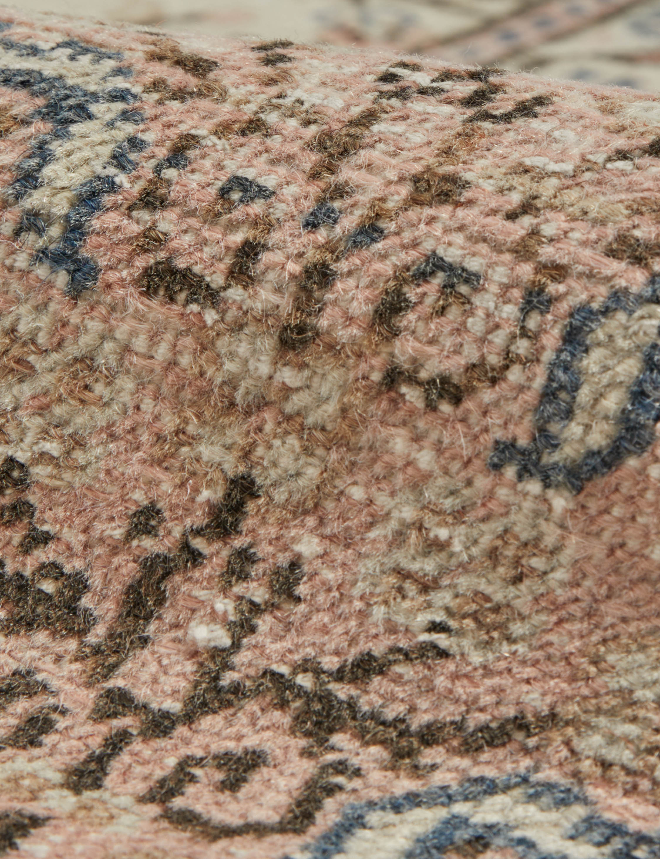 Vintage Turkish Hand-Knotted Wool Rug No. 299, 6'5