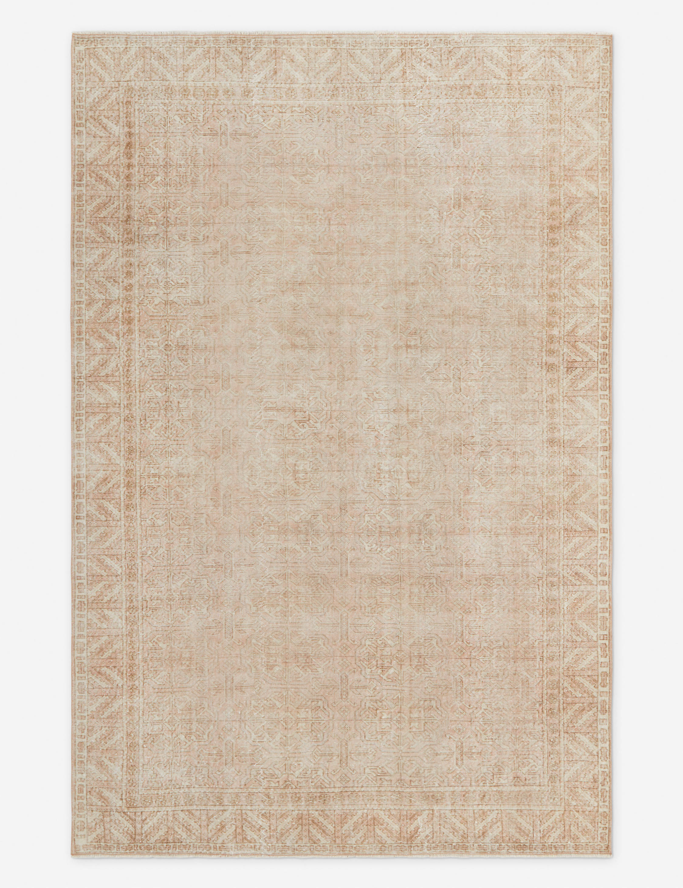 Vintage Turkish Hand-Knotted Wool Rug No. 301, 6'9