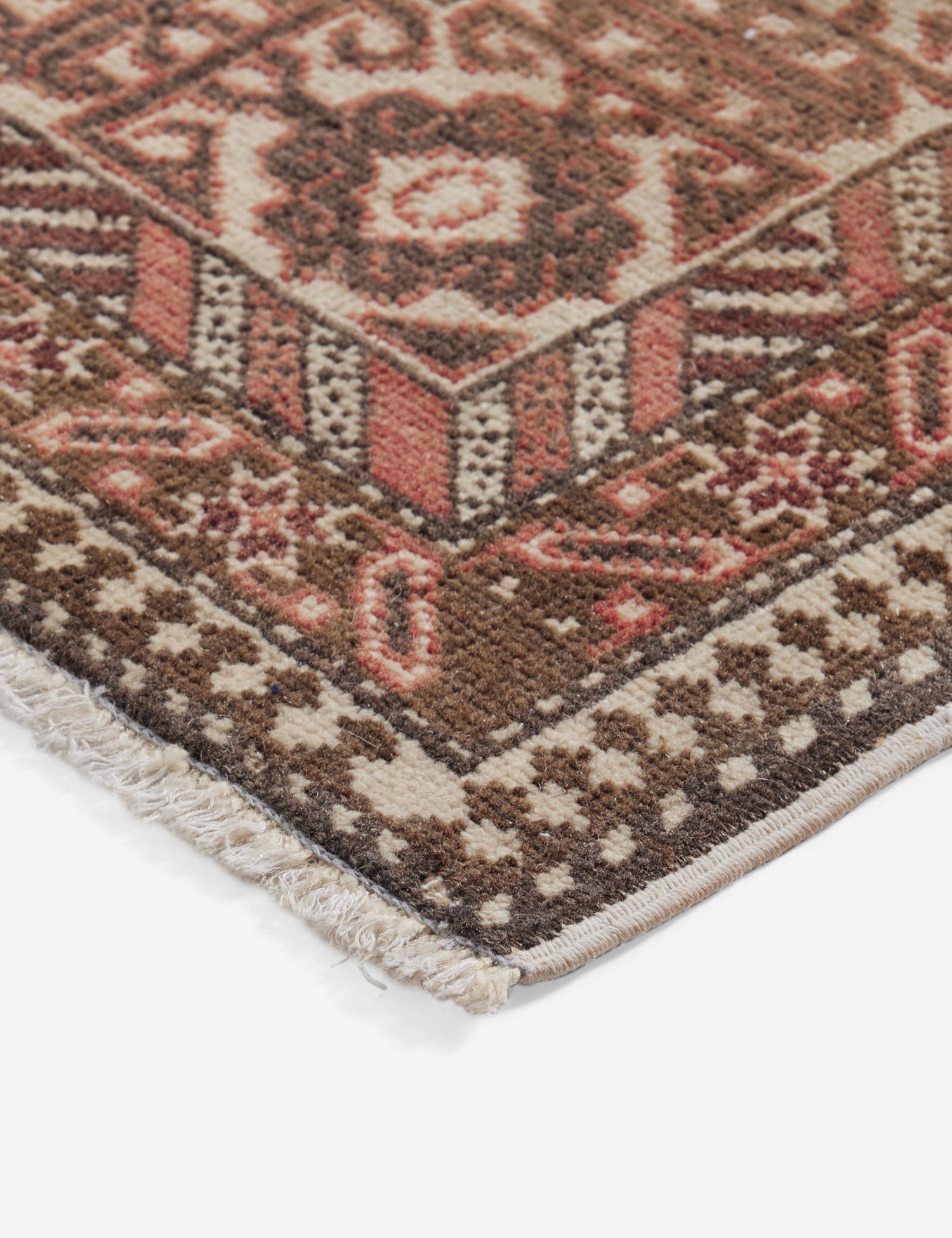 Vintage Turkish Hand-Knotted Wool Rug No. 237, 4'8