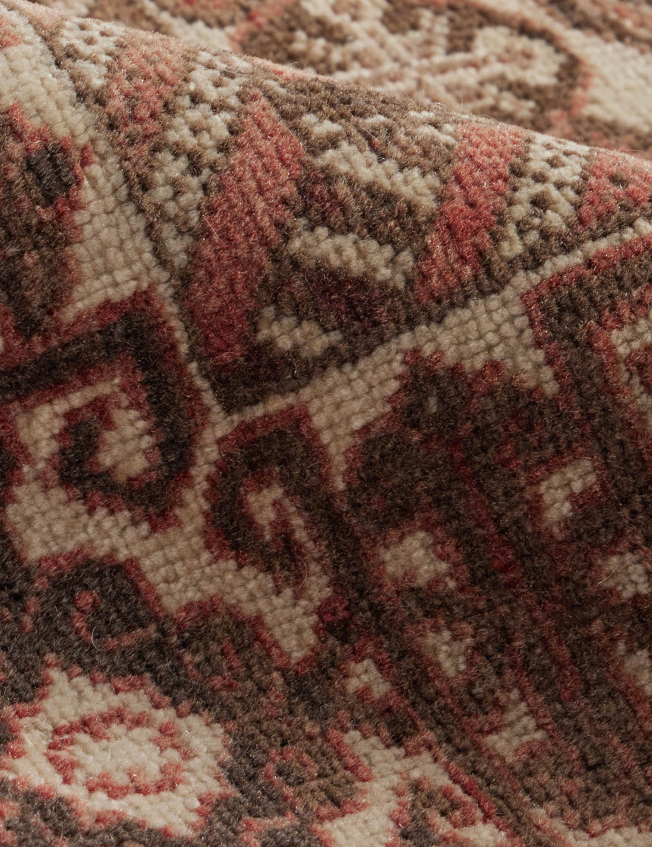 Vintage Turkish Hand-Knotted Wool Rug No. 237, 4'8