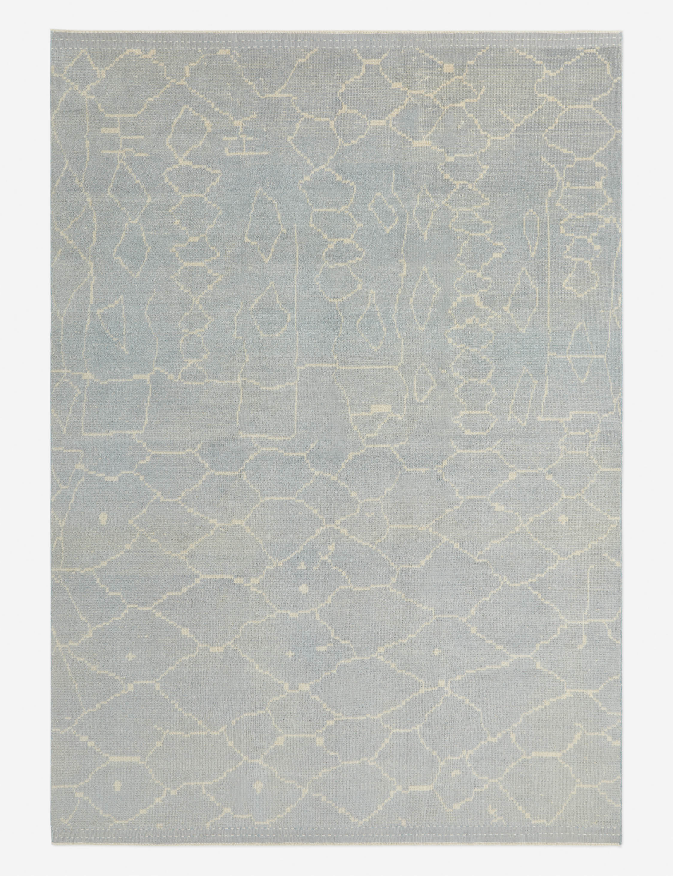 Vintage Wool Moroccan Rug No. 42, 7'5