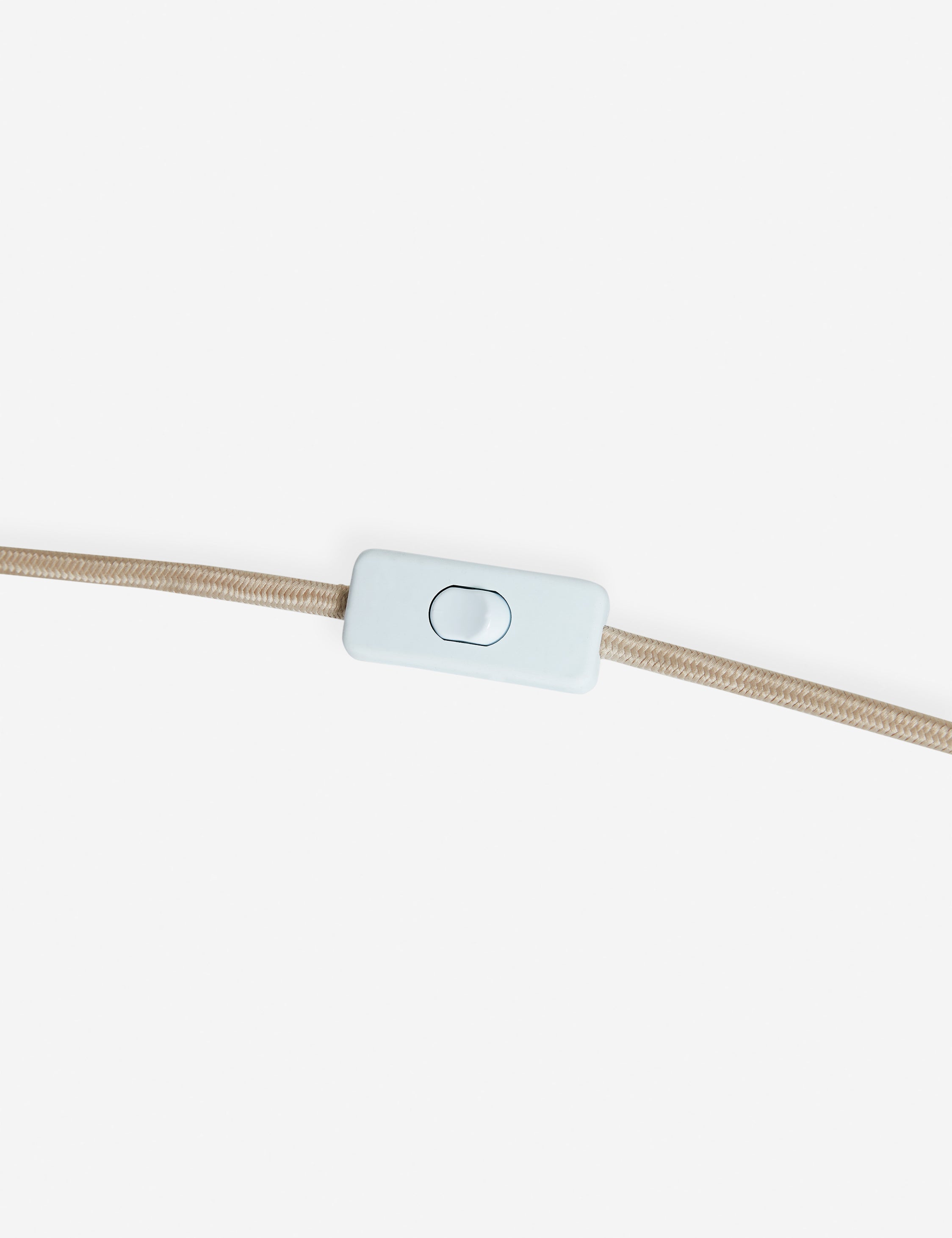 Cord of the Wrinkle ceramic table lamp by Sarah Sherman Samuel.
