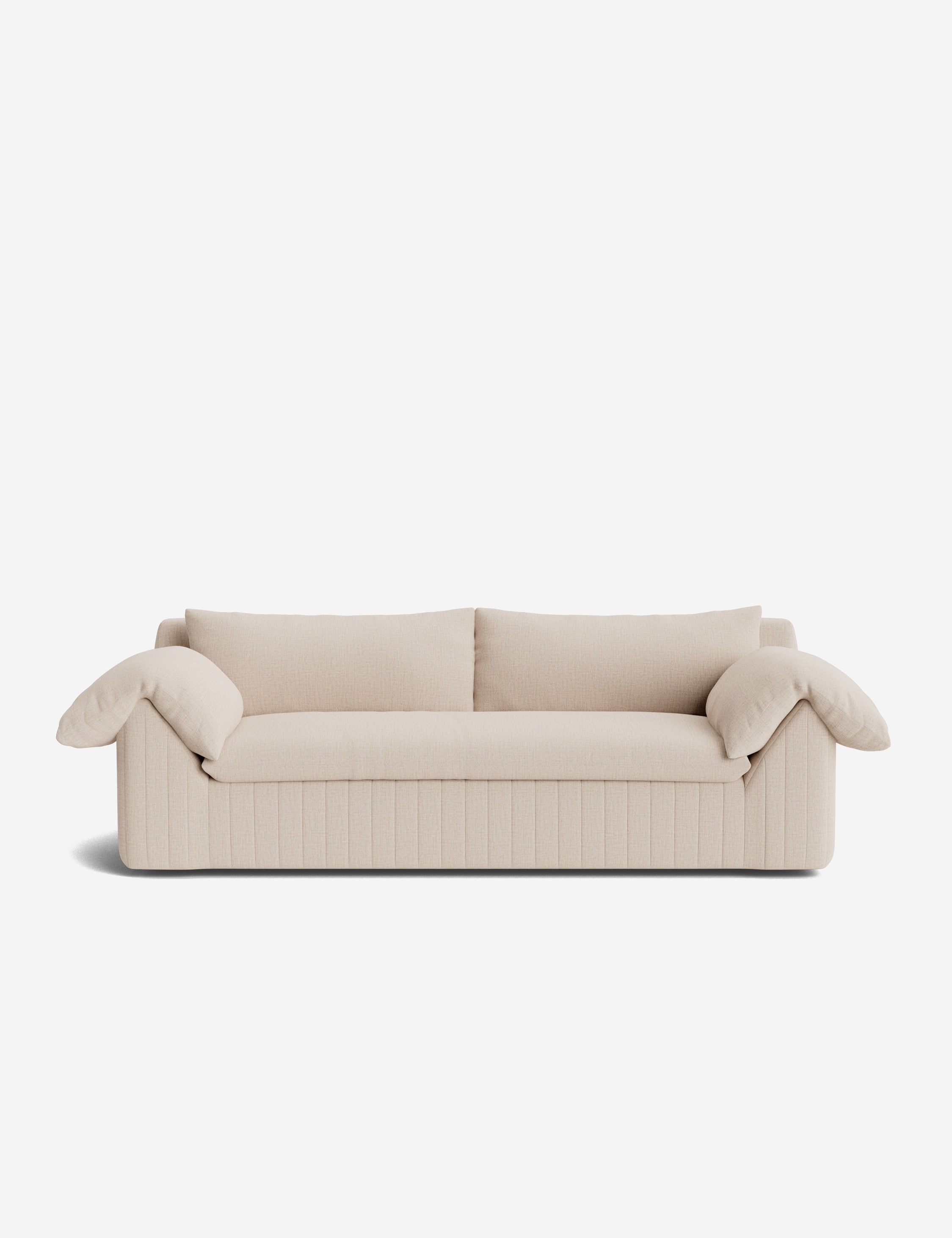 Yucca relaxed profile wide arm sofa by Carly Cushnie.