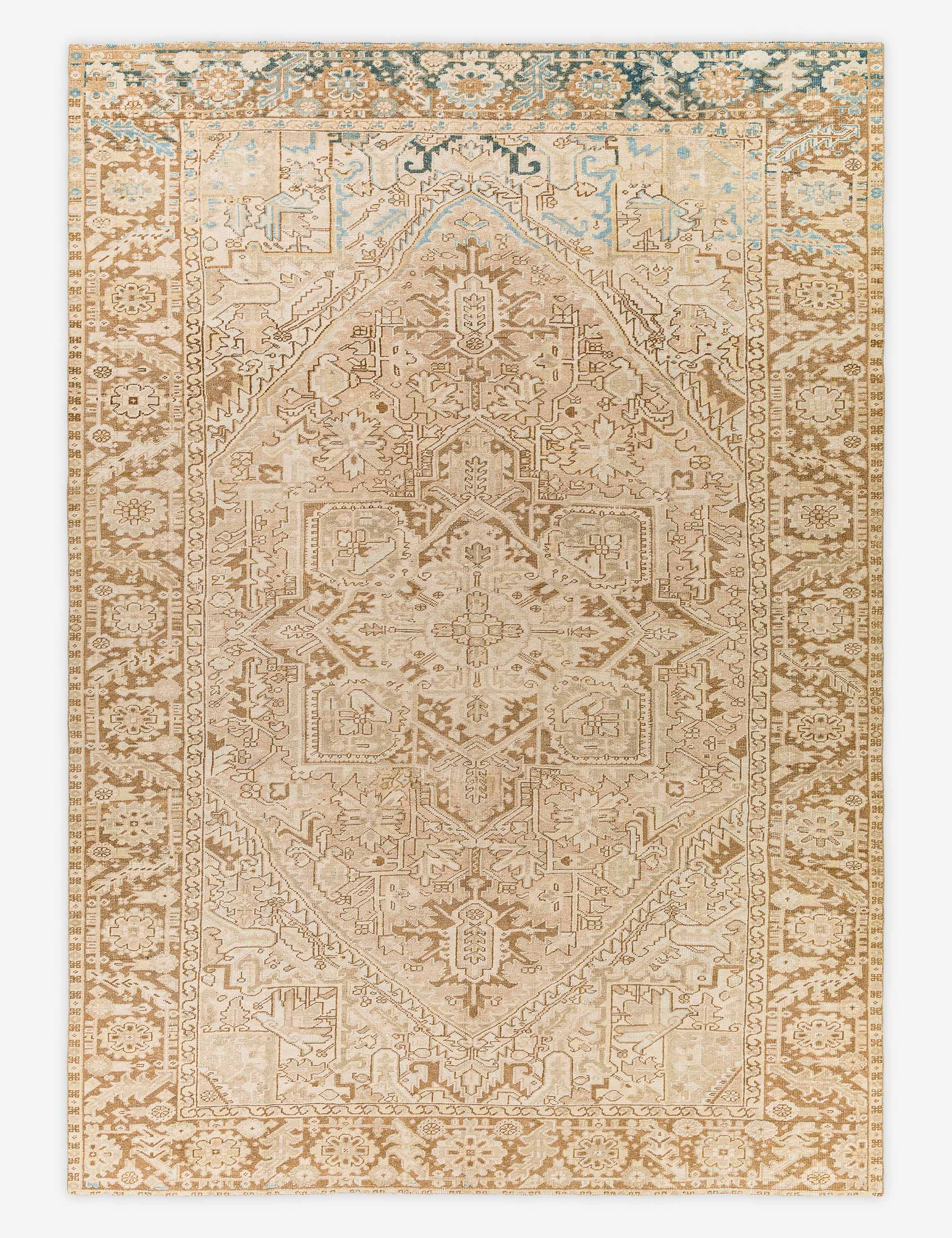 Vintage Turkish Hand-Knotted Wool Rug No. 348, 8' 4
