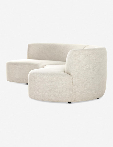 Diaz Indoor / Outdoor Curved Sectional Sofa