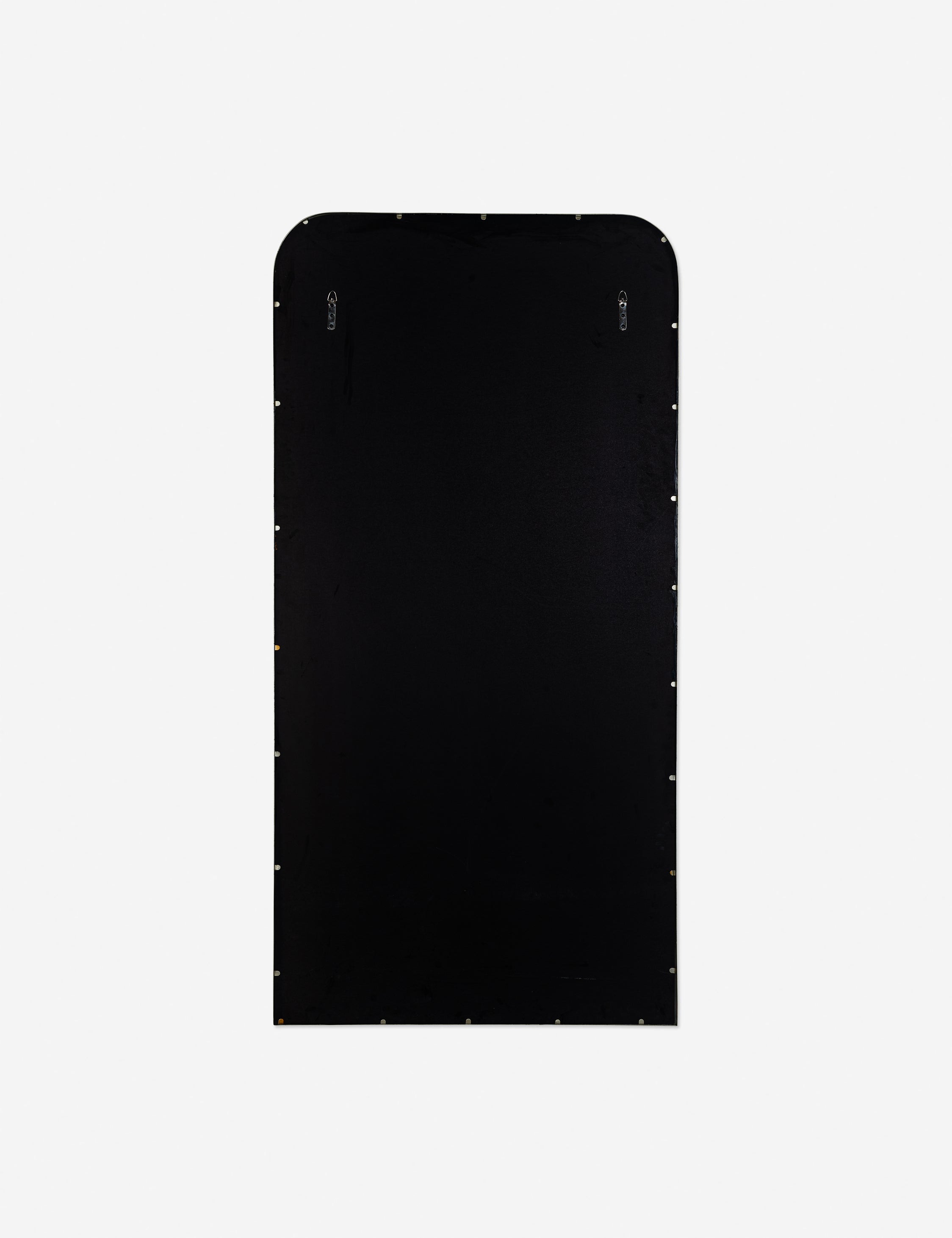 back of the Homare slim, slightly rounded full length mirror