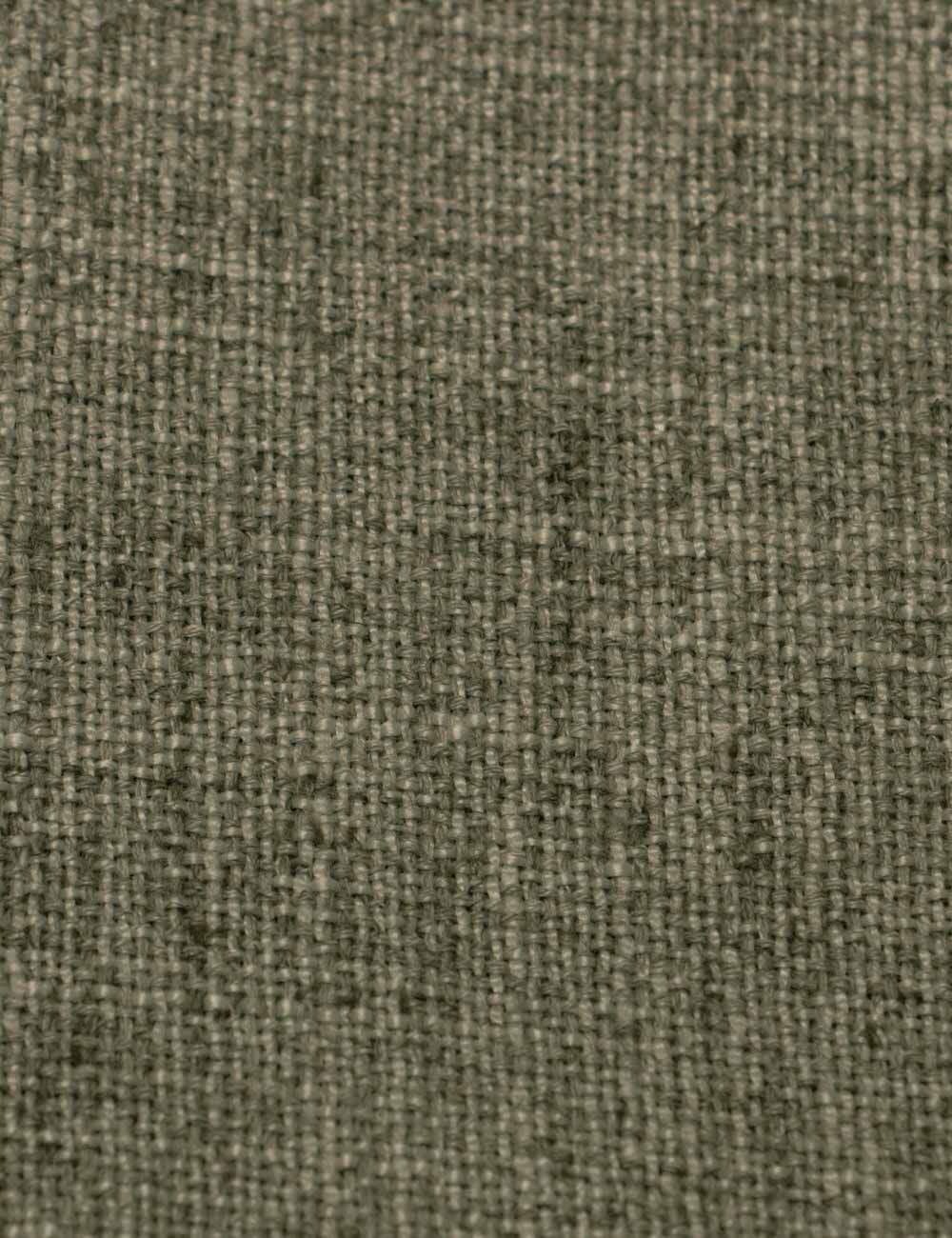 The Sage Linen fabric on the Bailee ottoman