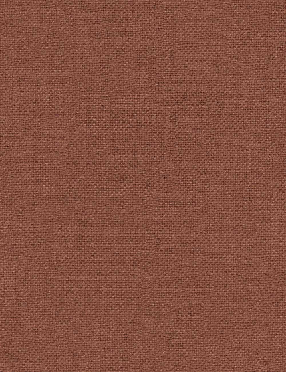 The Terracotta Linen fabric on the Bailee ottoman