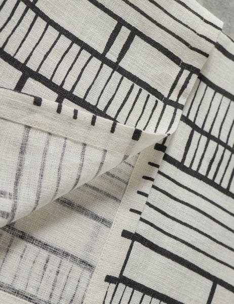 Sector Linen Napkins (set of 4) by Hadiya Williams