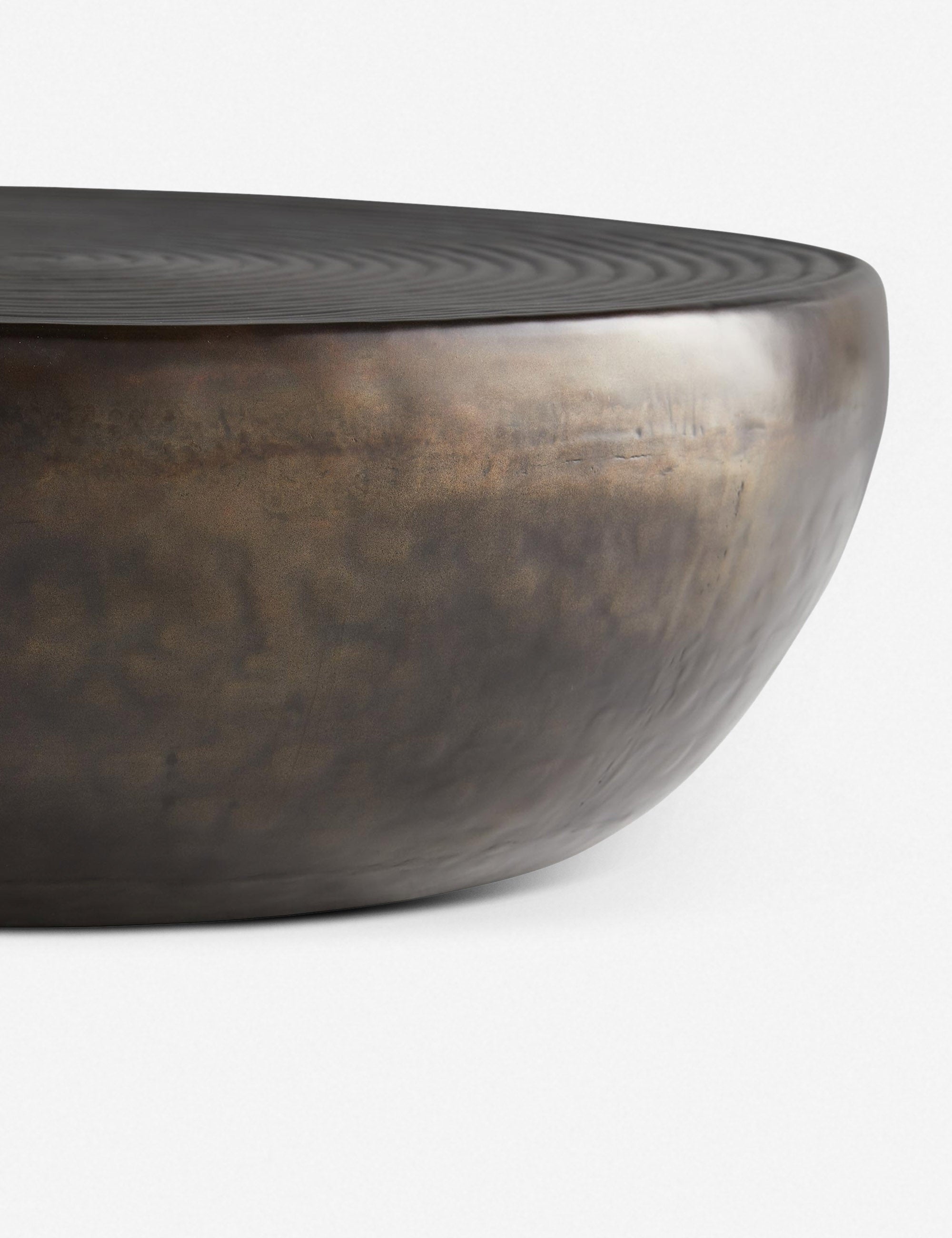 Close up of the Hosanna Round Coffee Table