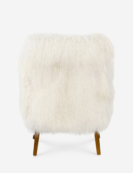 | Back of the Kora accent chair