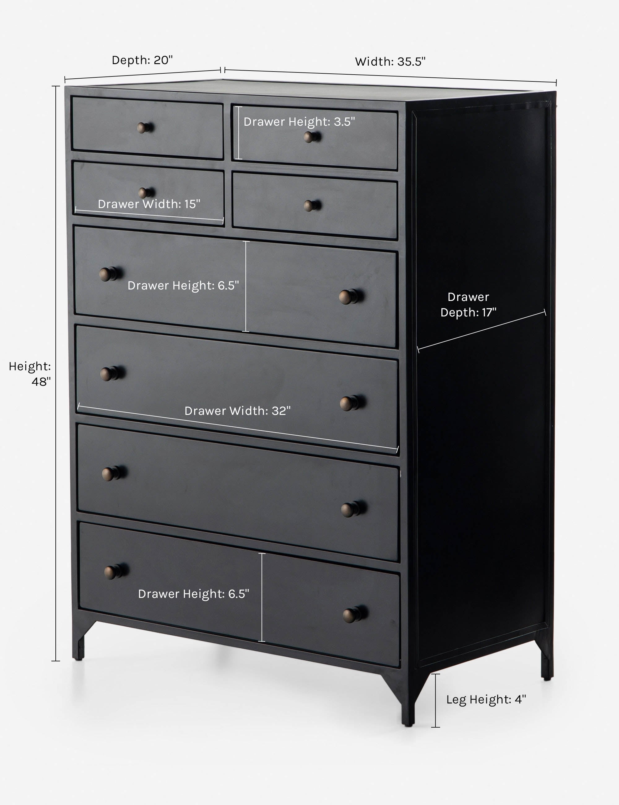 Verruca Tall Dresser